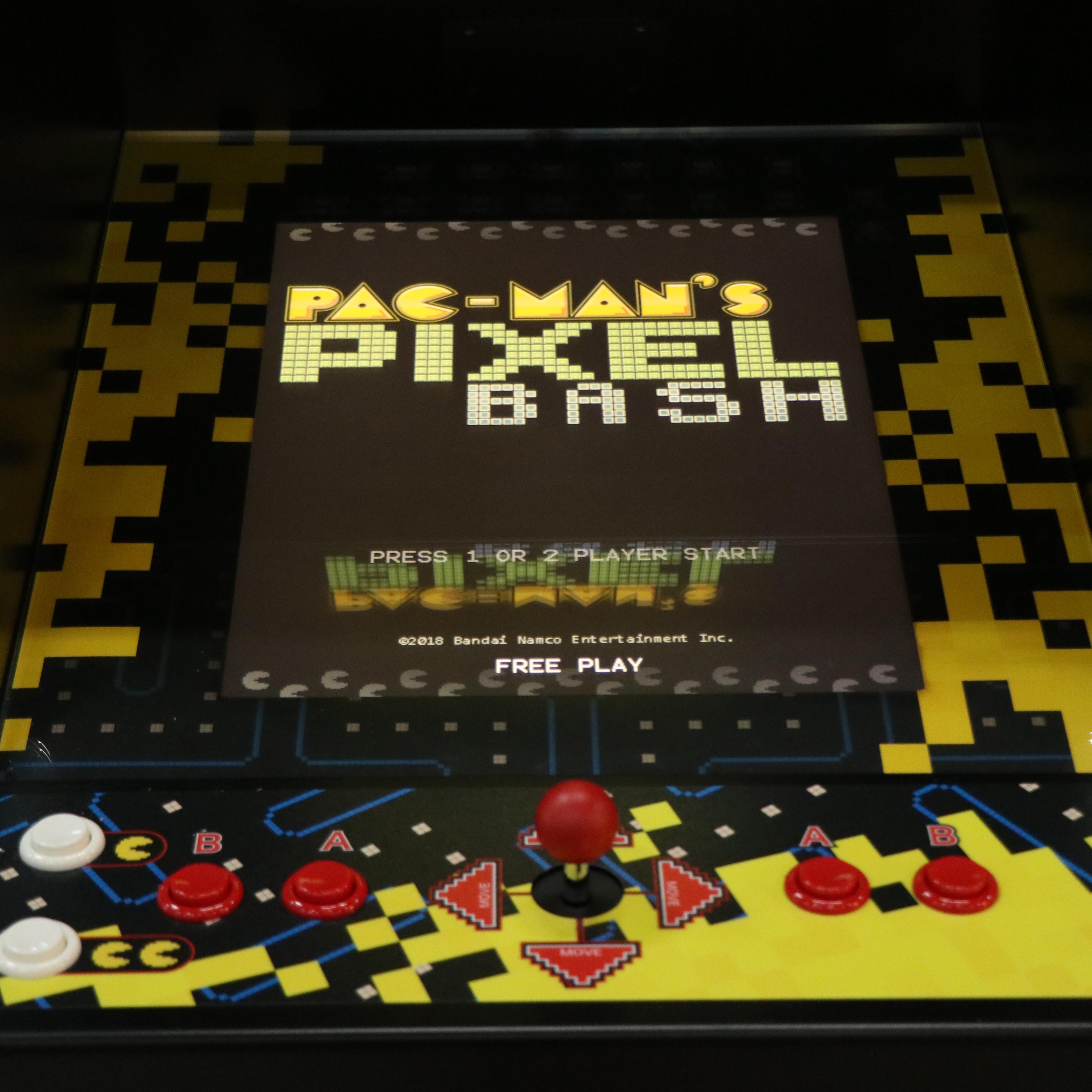 Bandai Namco Pac-Man's Pixel Bash Home Cabaret Upright Arcade Game
