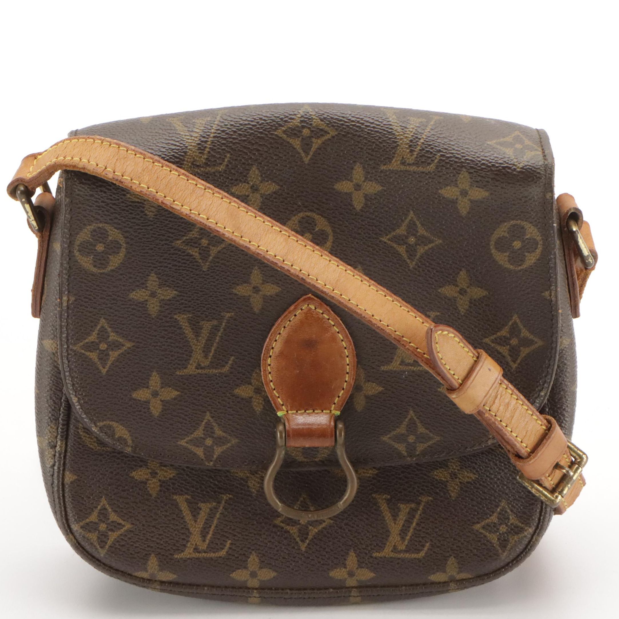 Louis Vuitton St. Cloud PM Crossbody in Monogram Canvas and Vachetta Leather