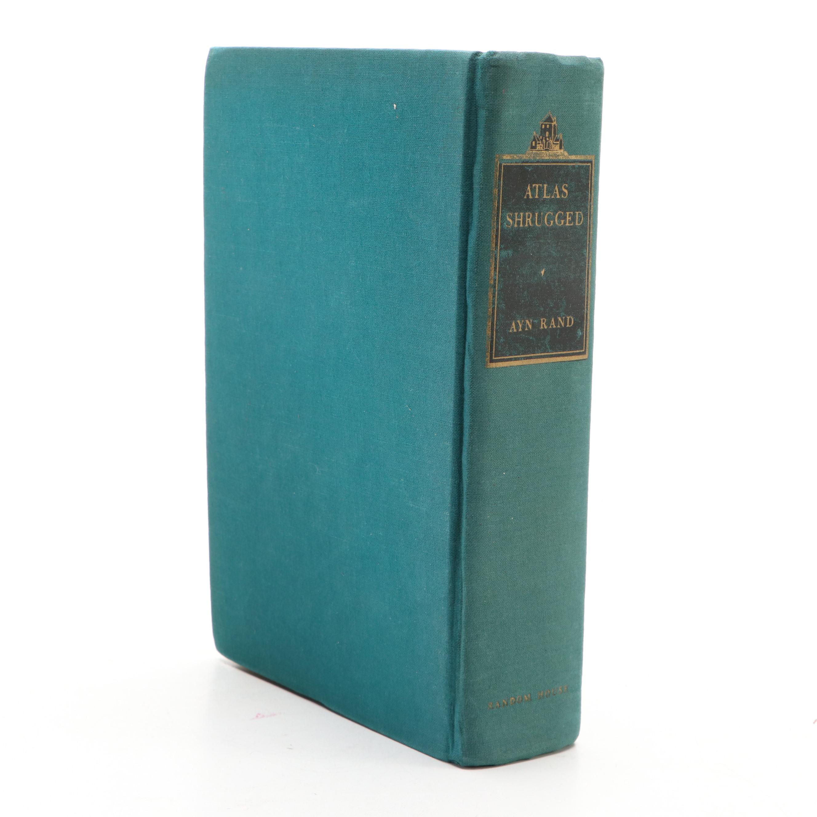 Second Printing "Atlas Shrugged" by Ayn Rand, 1957
