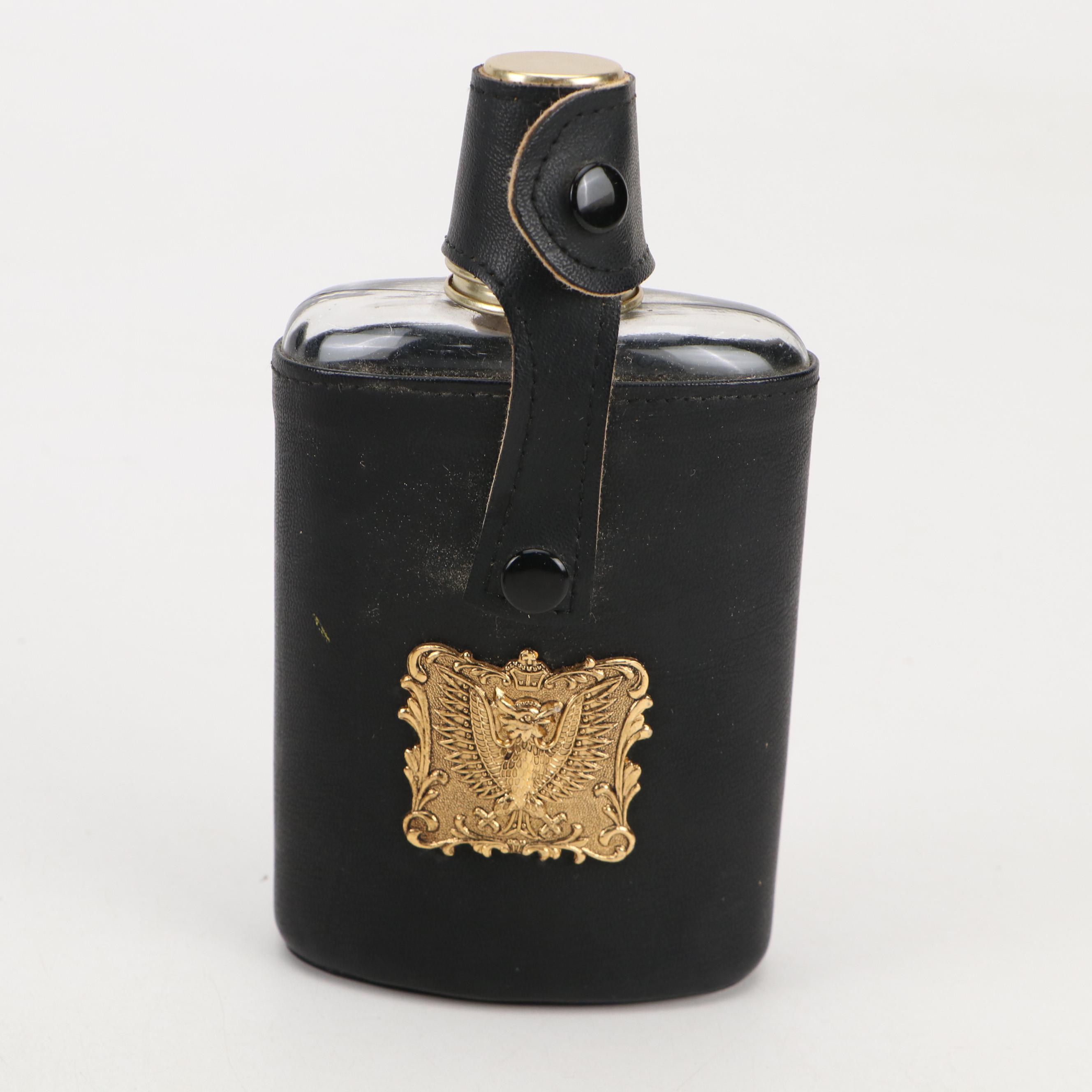 Philadelphia Mfg. Duck Ashtray with Wooden Poker Caddy and Other Accessories