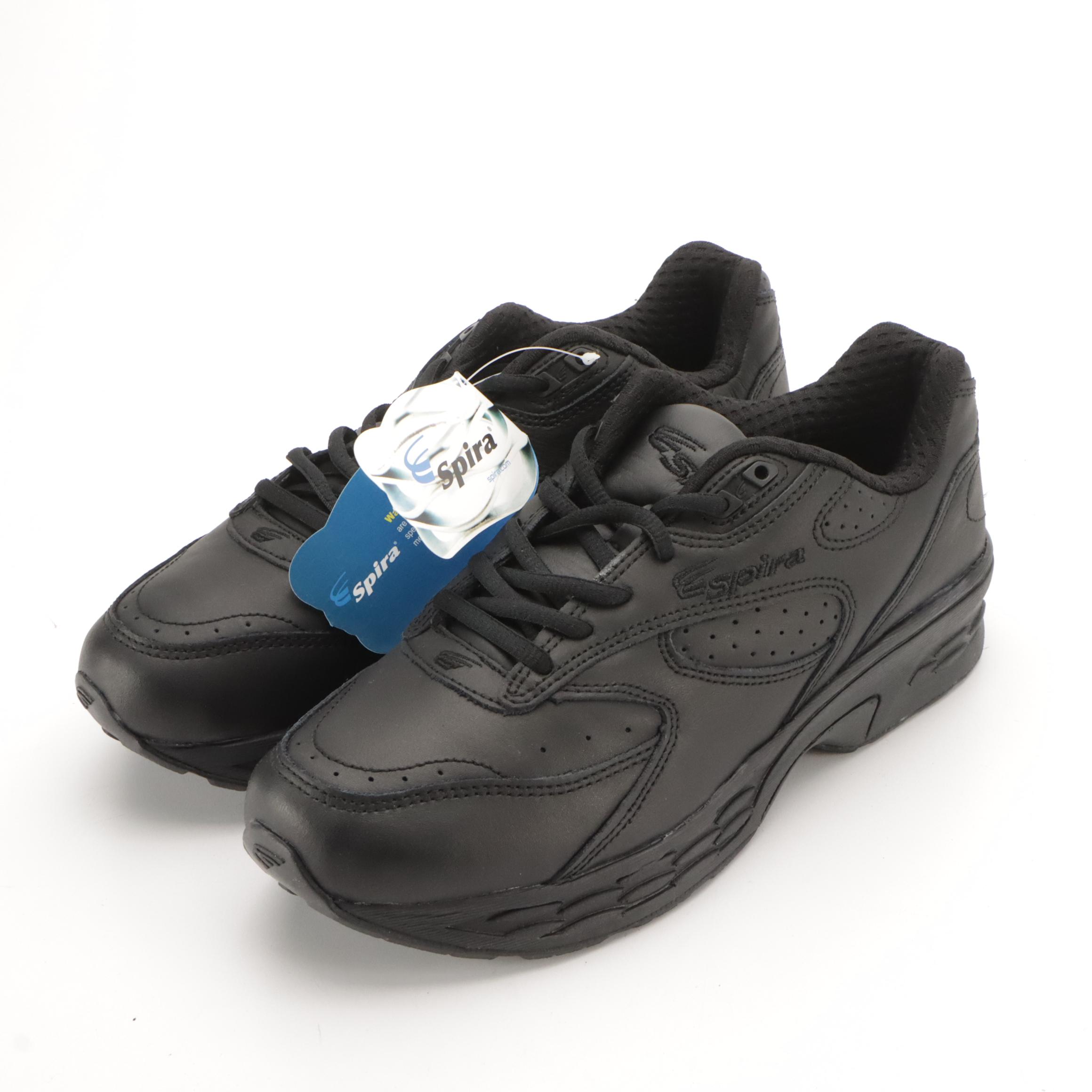 Men's Spira Slip-Resistant Classic Walker and G-Defy Lauff Sneakers with Box