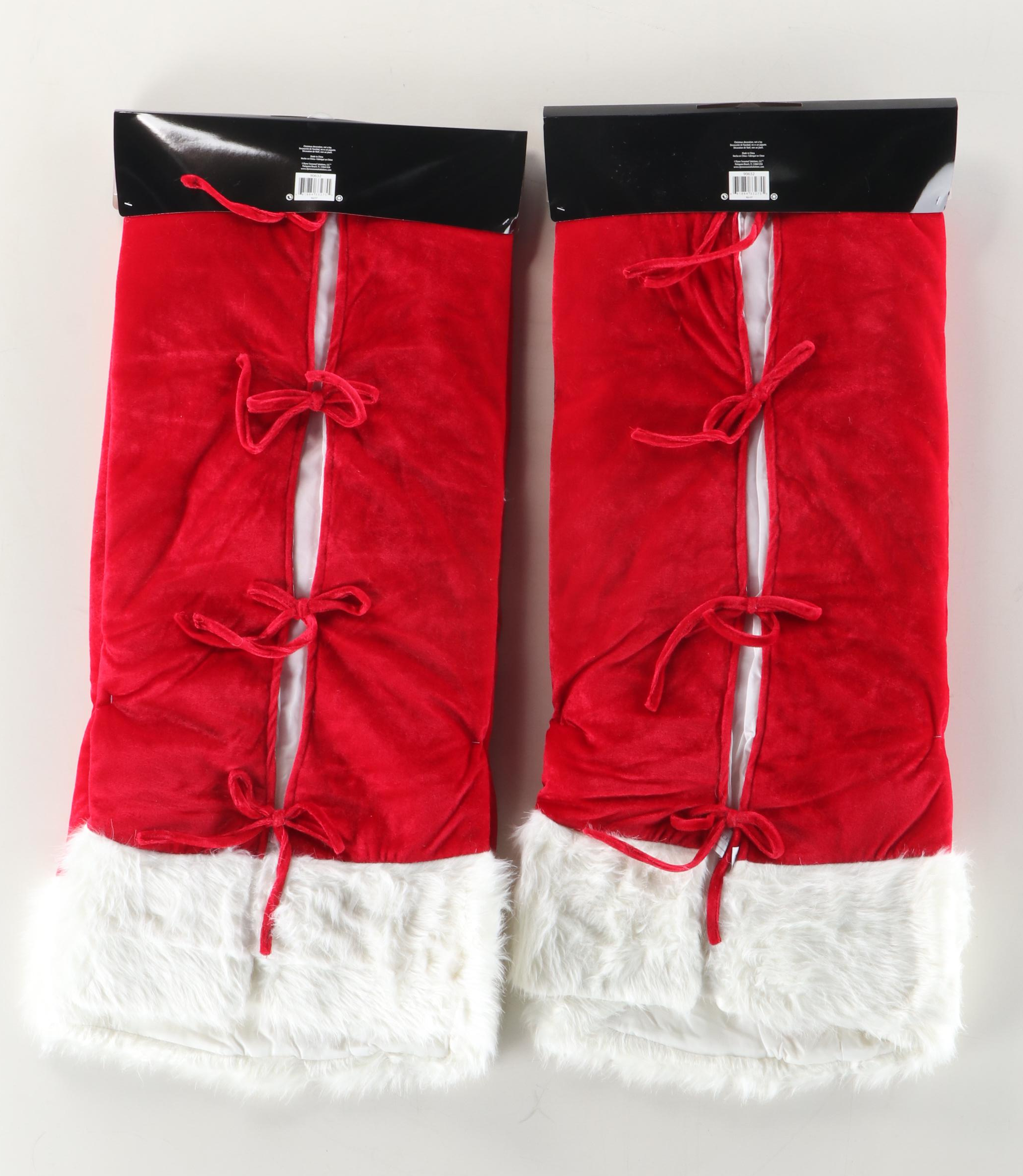 Mr. Christmas Animated Outdoor Climbing Santa with Tree Skirts