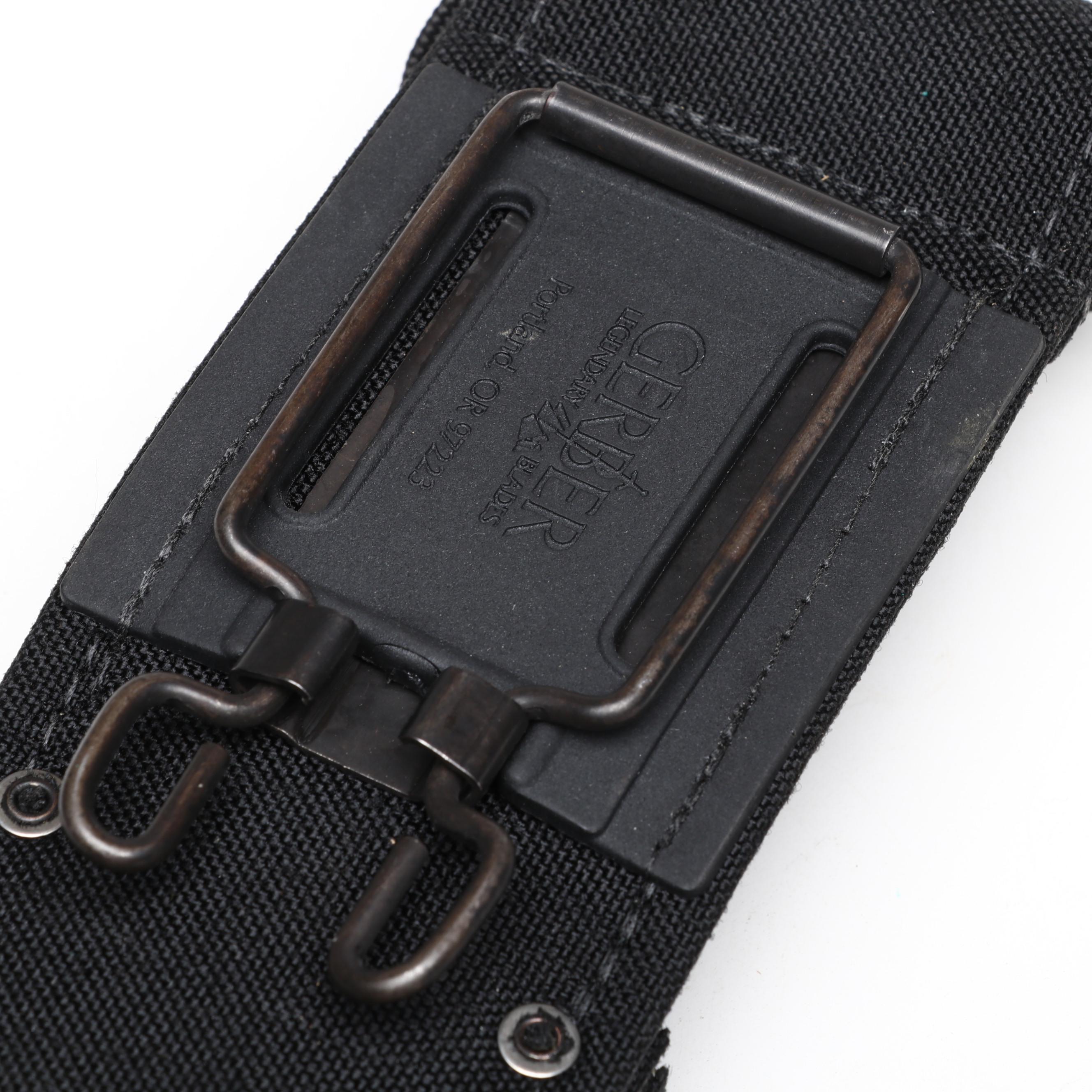 Gerber BMF Steel and Rubber Handled Survival Knife in Scabbard