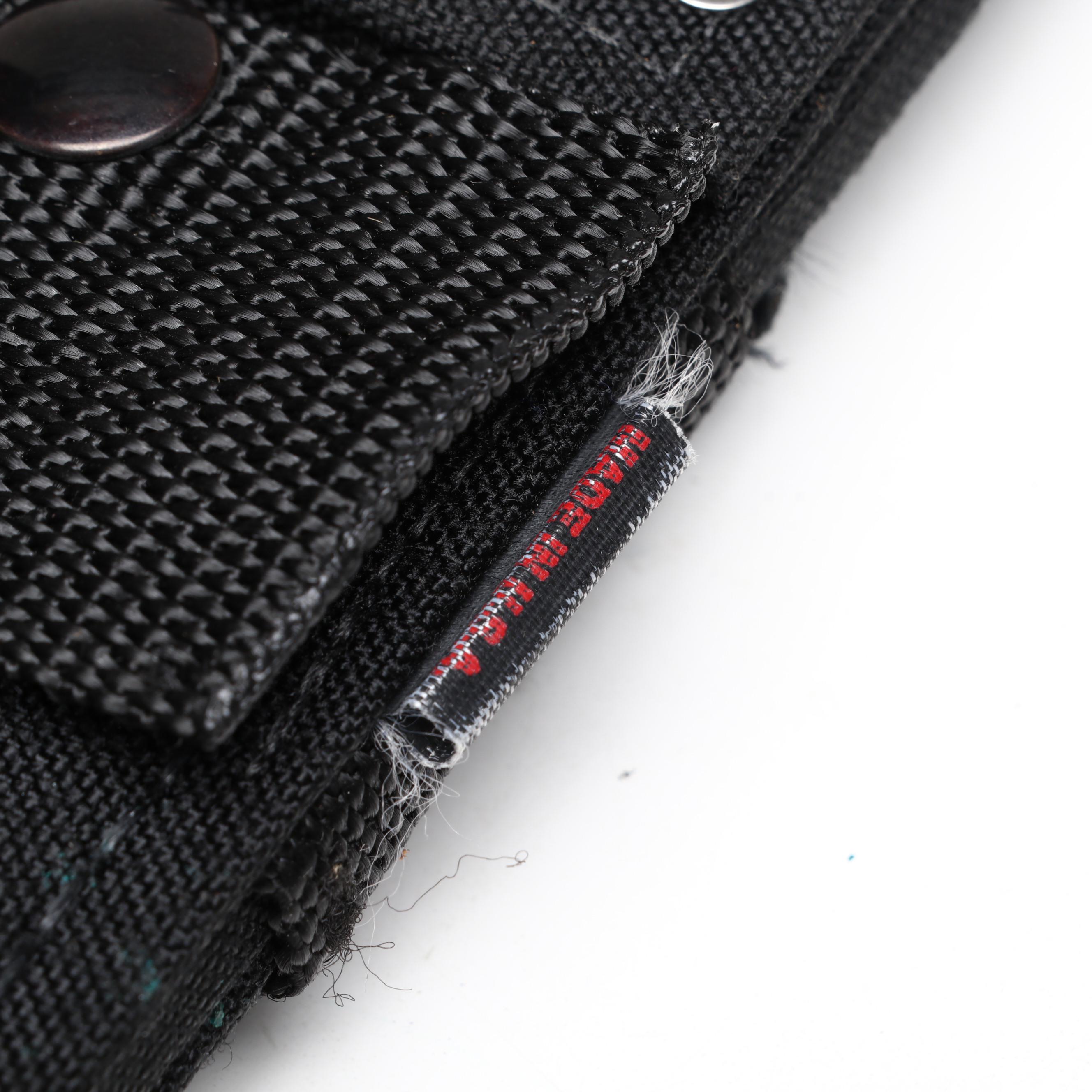 Gerber BMF Steel and Rubber Handled Survival Knife in Scabbard