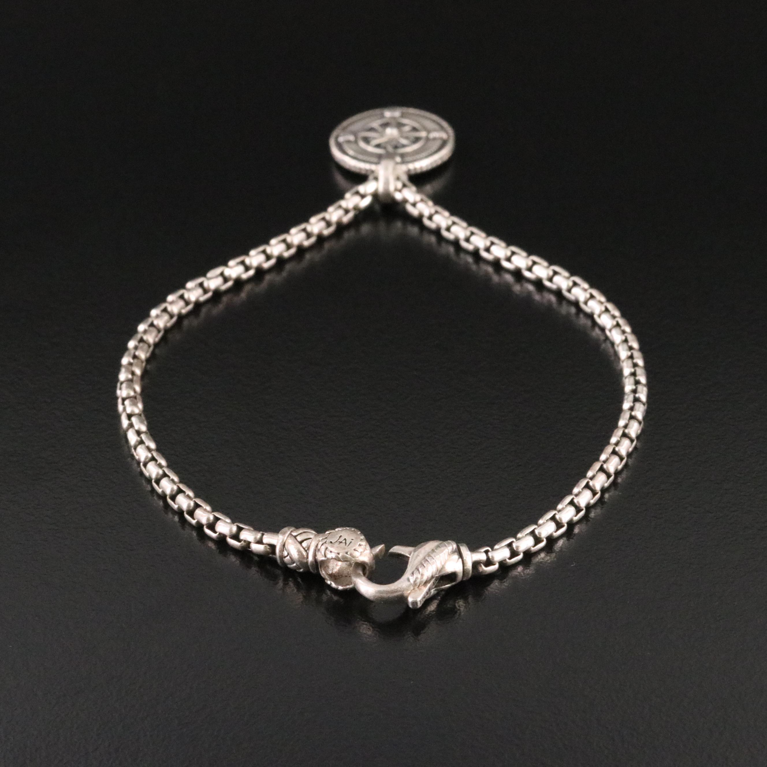 JAi by John Hardy Sterling Compass Charm Bracelet