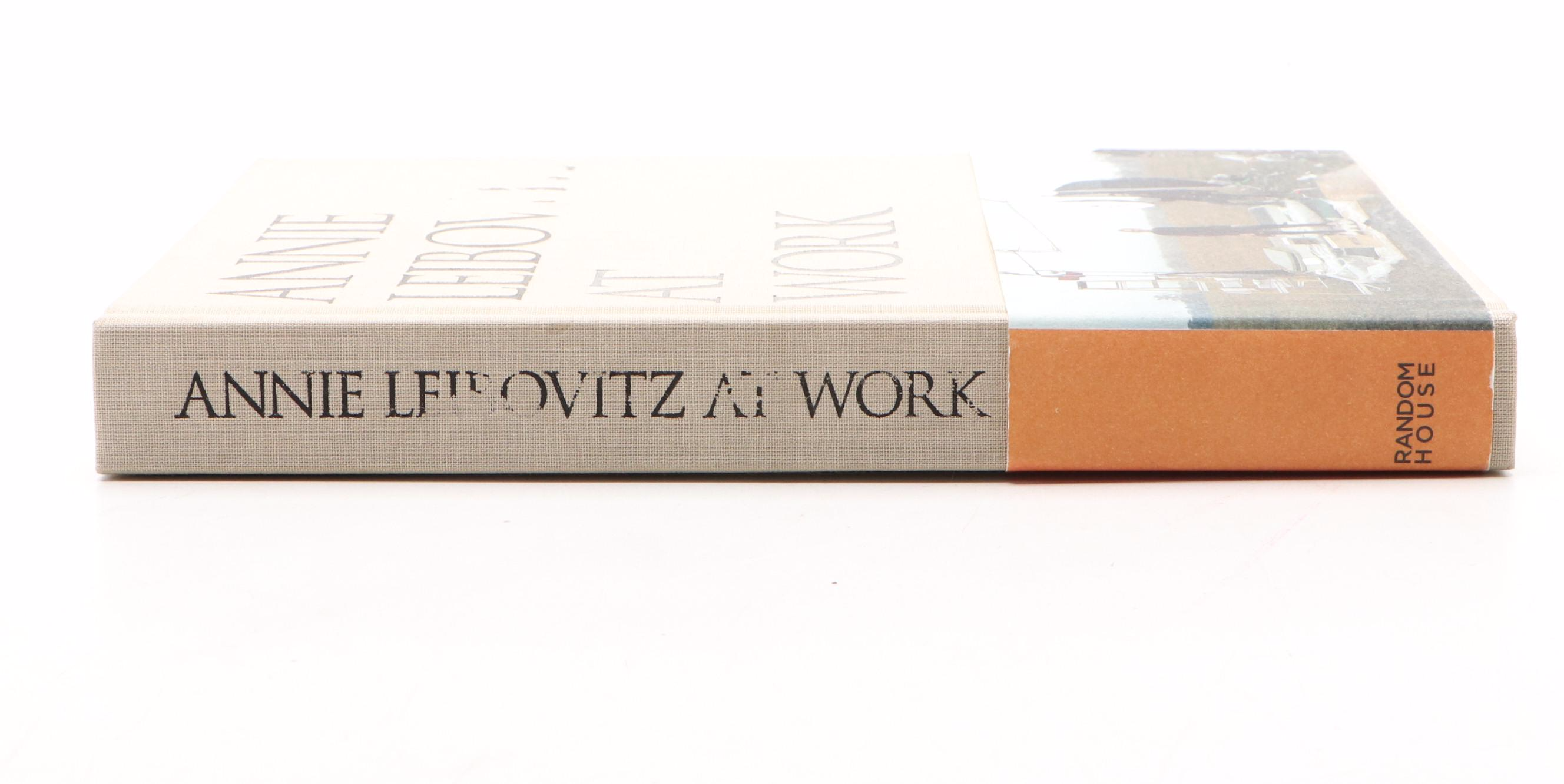 Signed First Printing "Annie Leibovitz at Work" by Annie Leibovitz, 2008