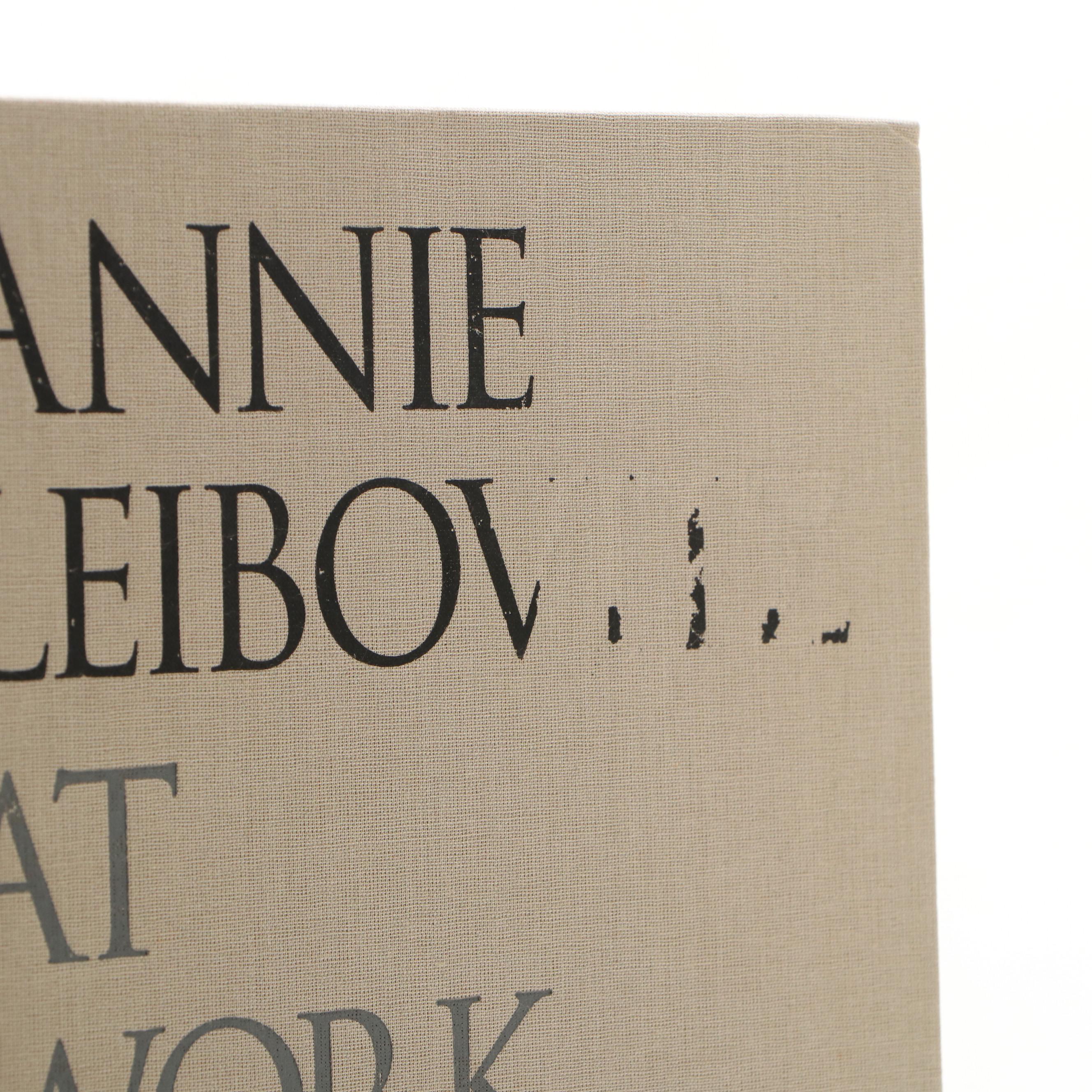 Signed First Printing "Annie Leibovitz at Work" by Annie Leibovitz, 2008