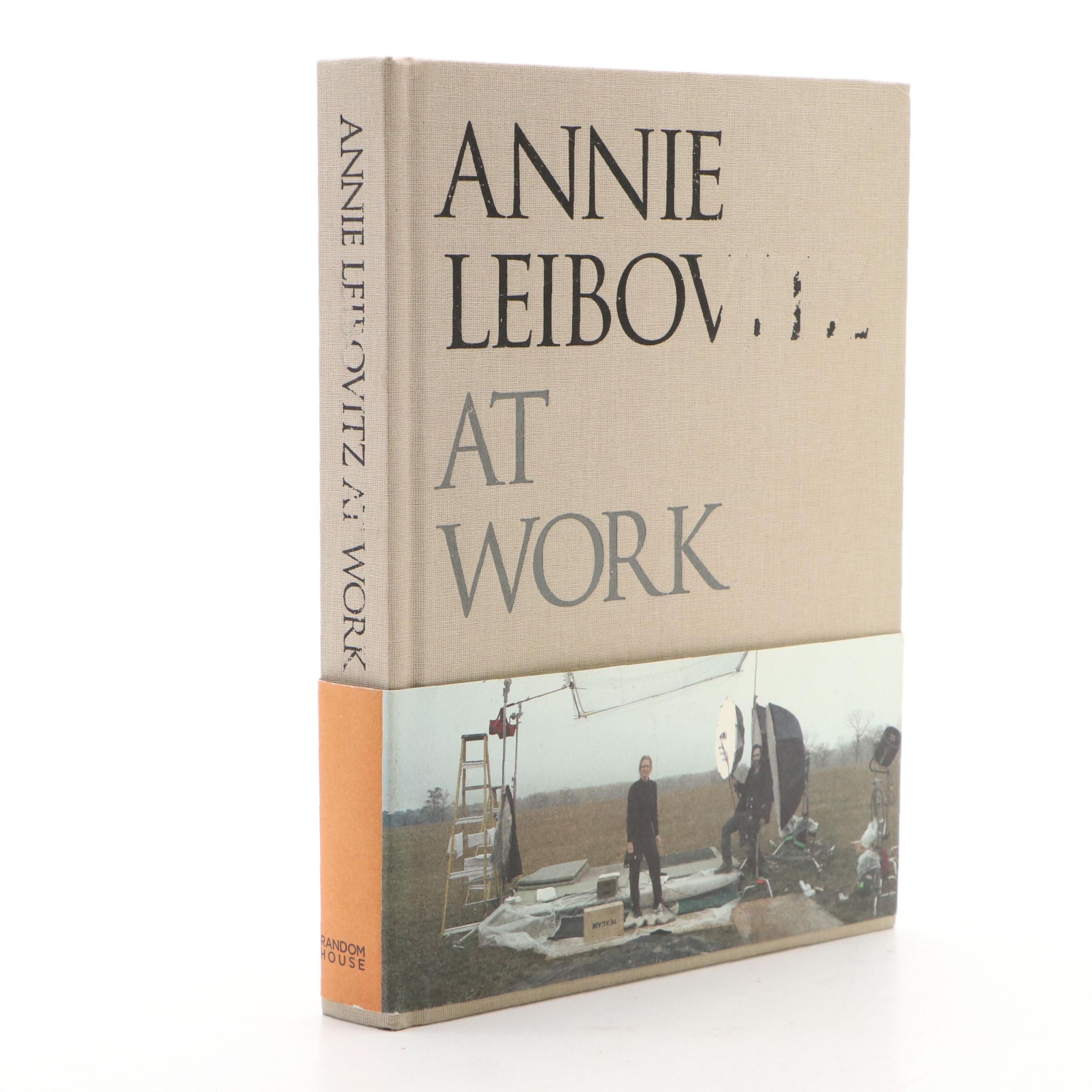 Signed First Printing "Annie Leibovitz at Work" by Annie Leibovitz, 2008