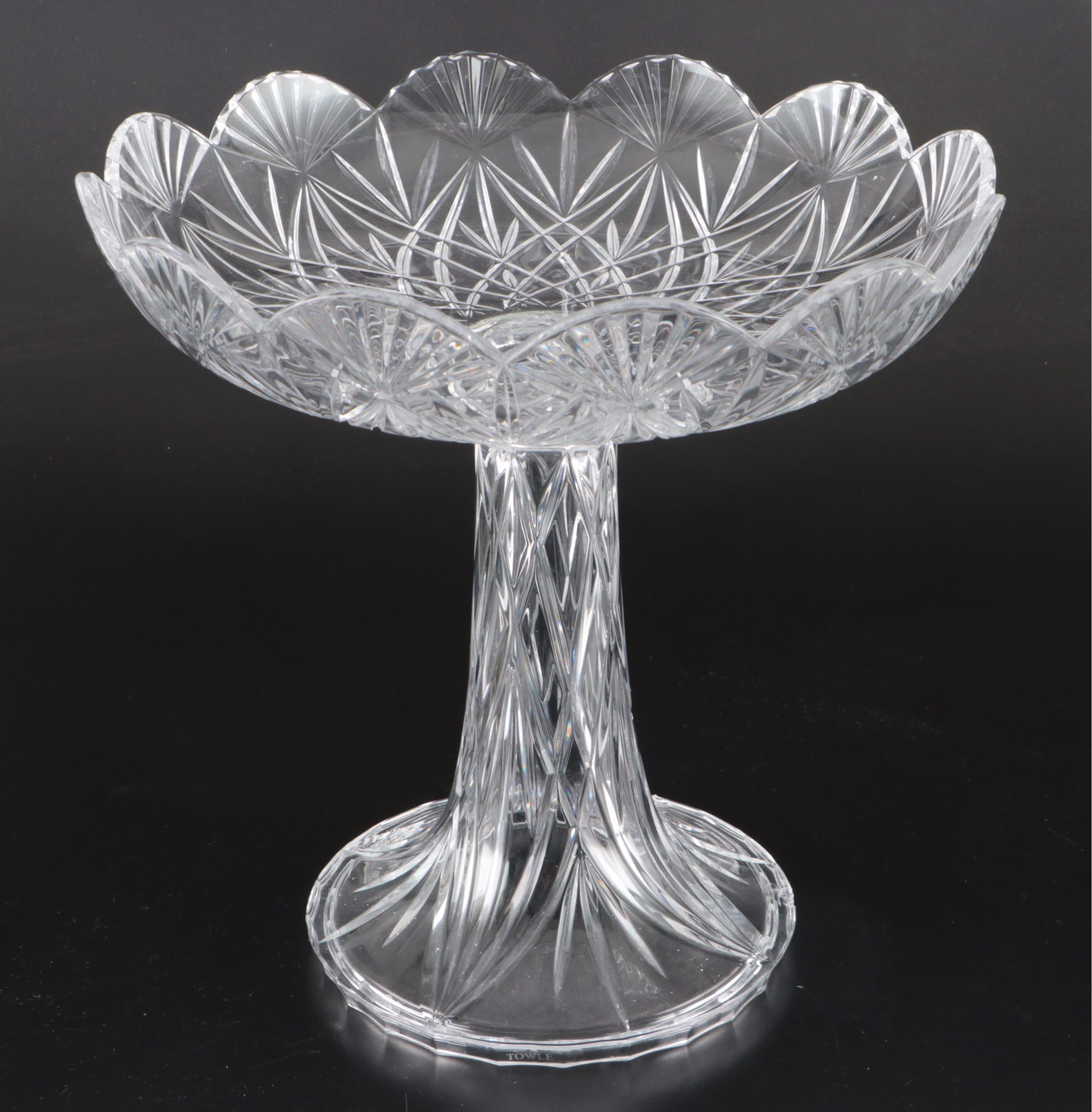 Towle Crystal Compote