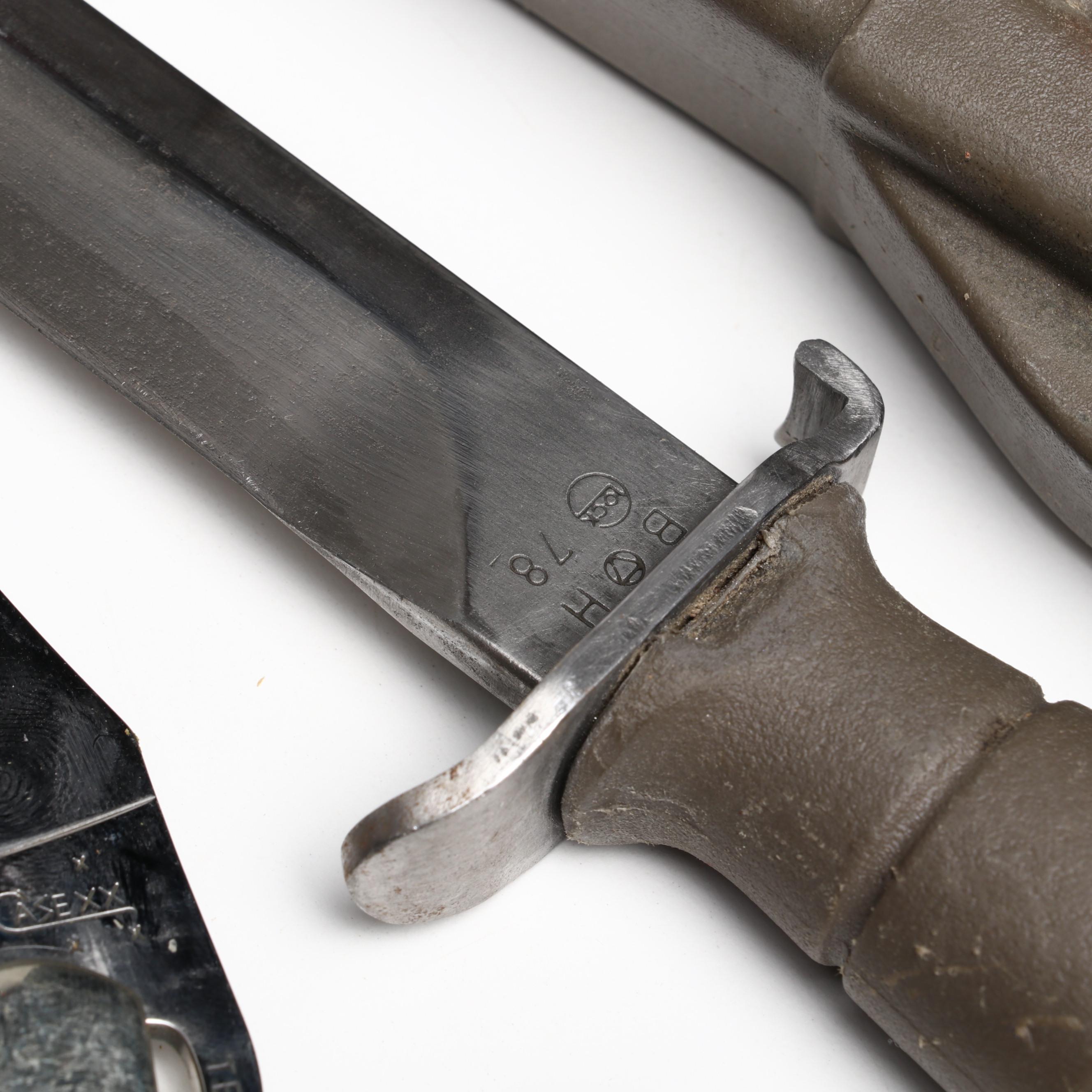 Case "National Knife Collectors Association" with Boker, Al Mar and Other Knives