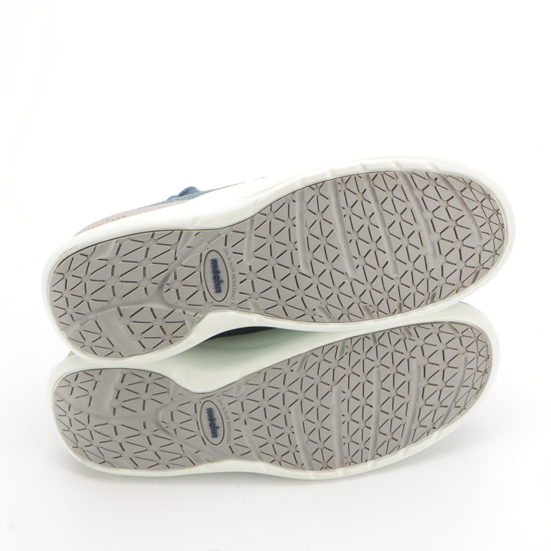 Mōshn Leap Sneakers and Dr. Andrew Weil Oslo Clog Sippers with Boxes