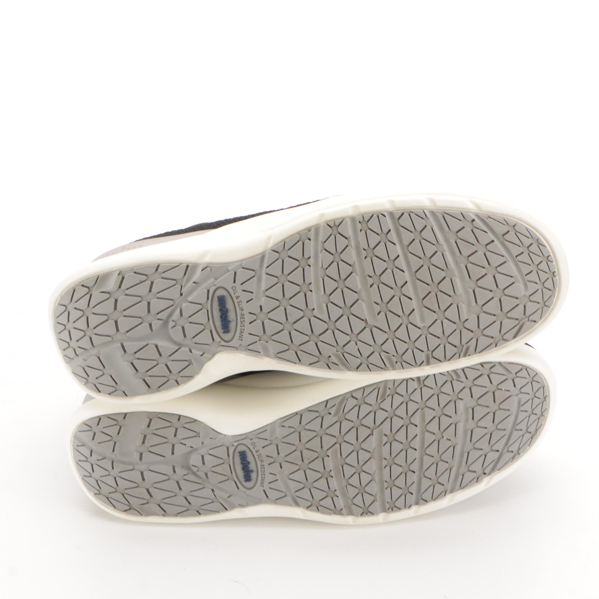 Mōshn Leap Sneakers and Dr. Andrew Weil Oslo Clog Sippers with Boxes