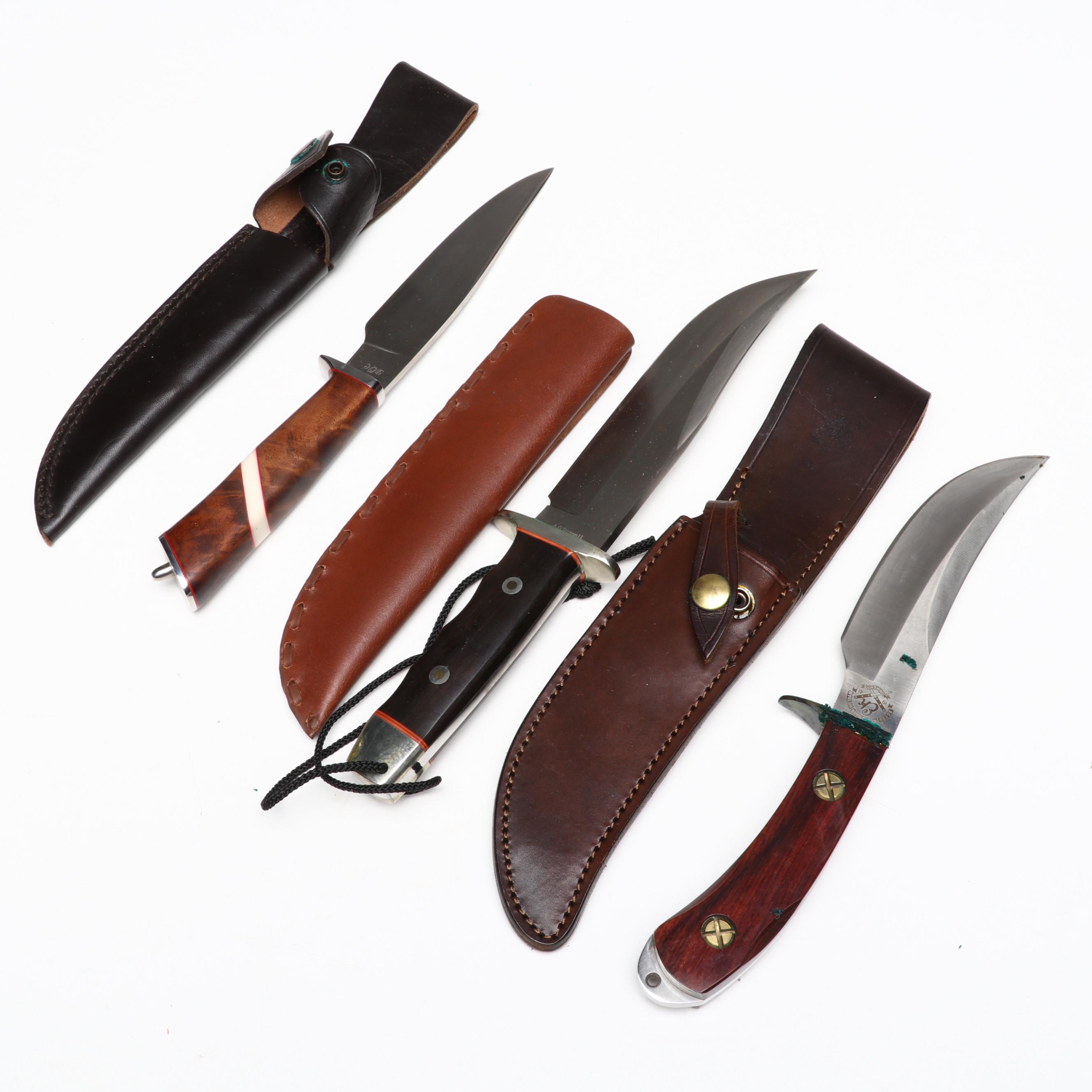 Bijerm A. G. Russell, Hibben, CRKT, Lionsteel, Fury and More Knives