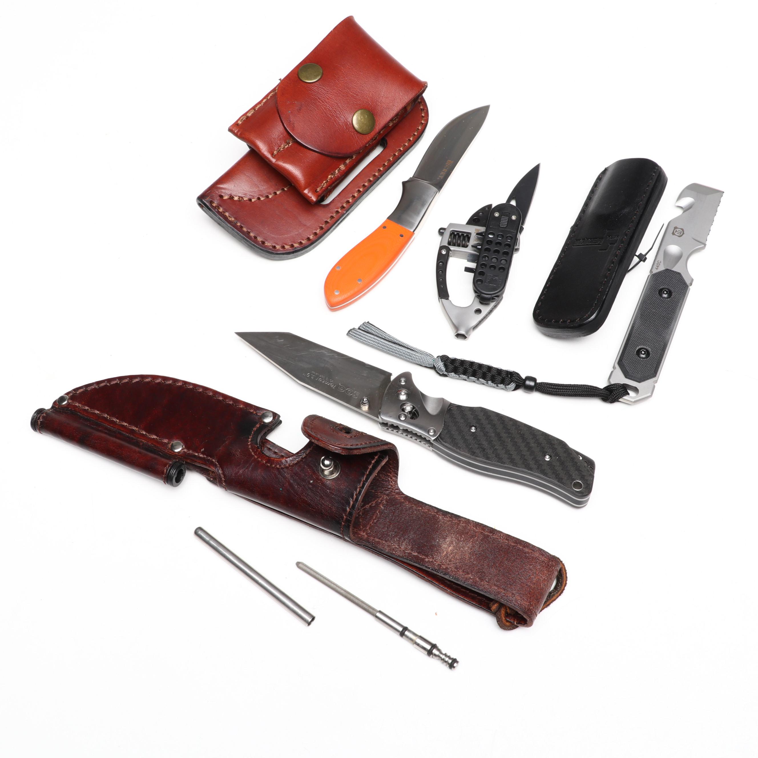 Bijerm A. G. Russell, Hibben, CRKT, Lionsteel, Fury and More Knives