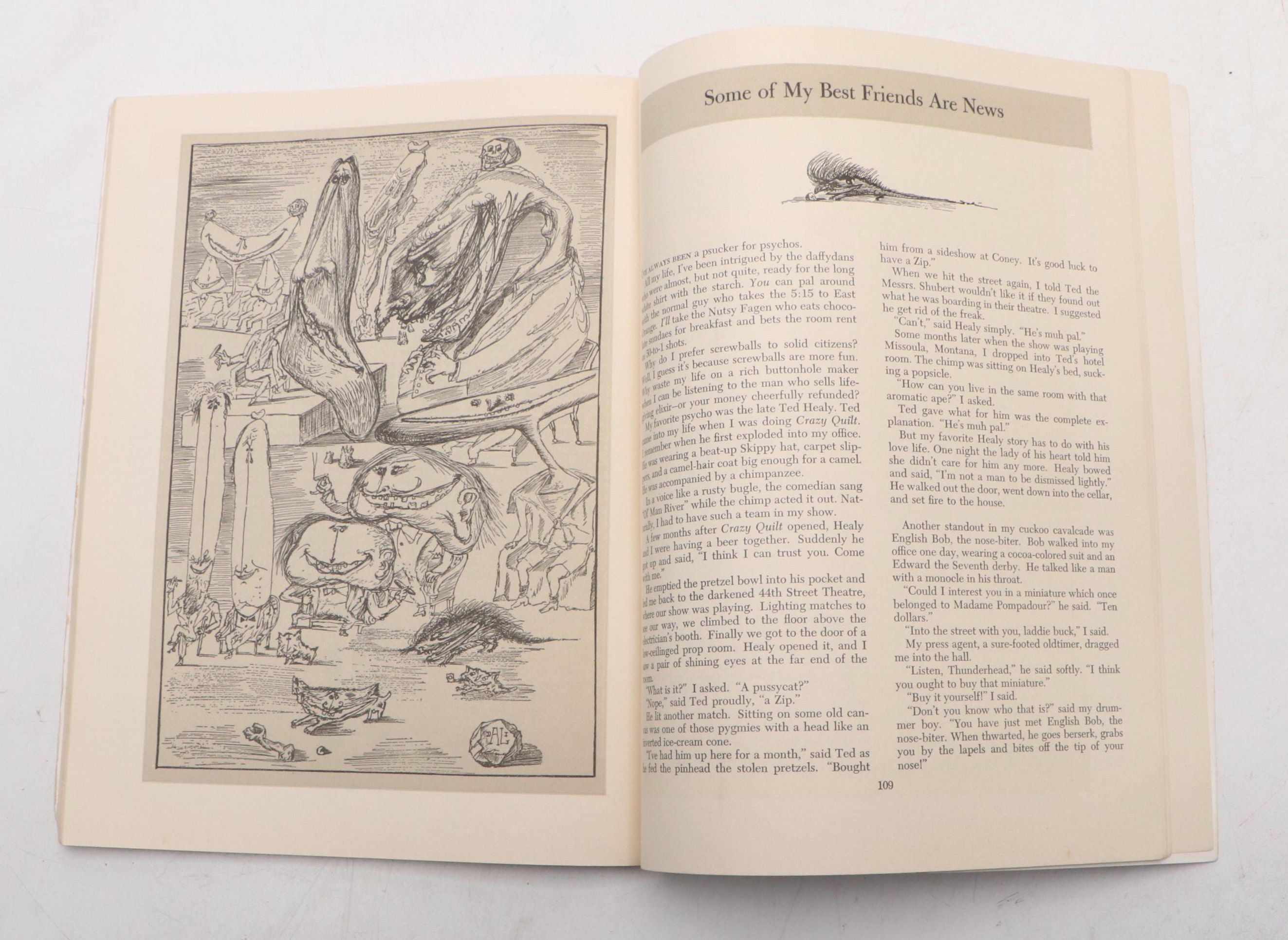 Salvador Dalí Illustrated "Wine, Women and Words" by Billy Rose, 1948