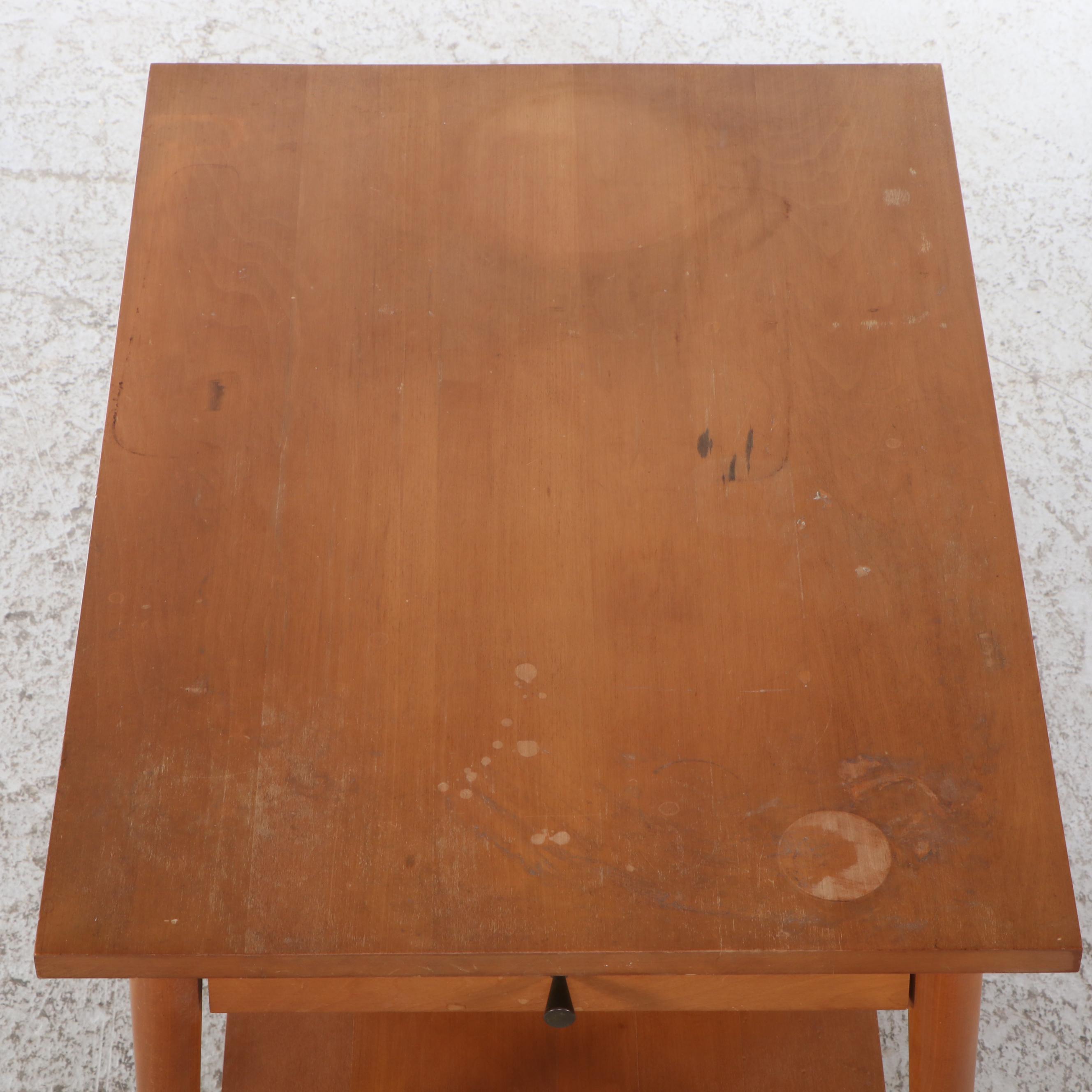 Paul McCobb for Planner Group Model 1587 Maple End Table, Mid-20th Century