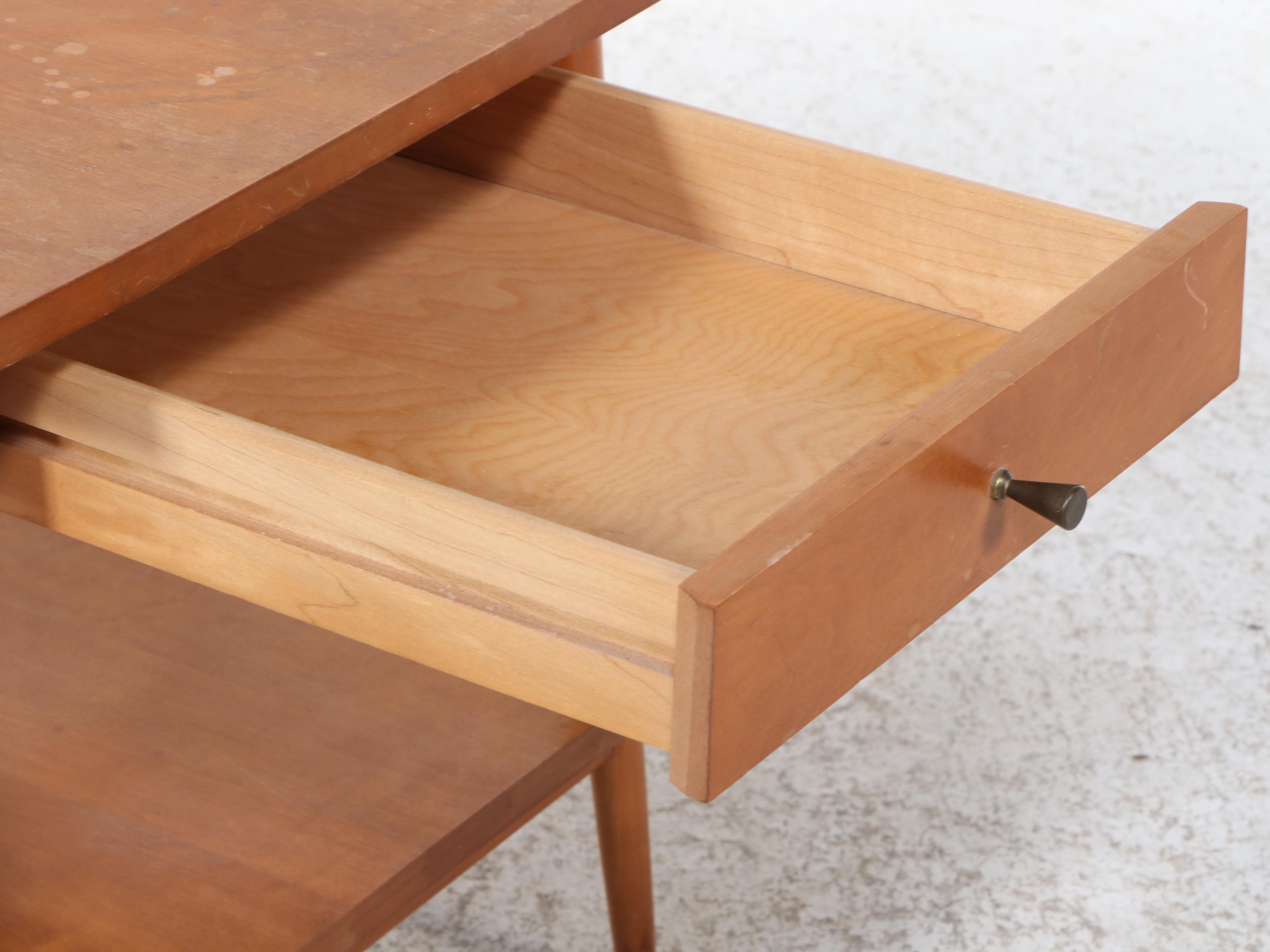 Paul McCobb for Planner Group Model 1587 Maple End Table, Mid-20th Century