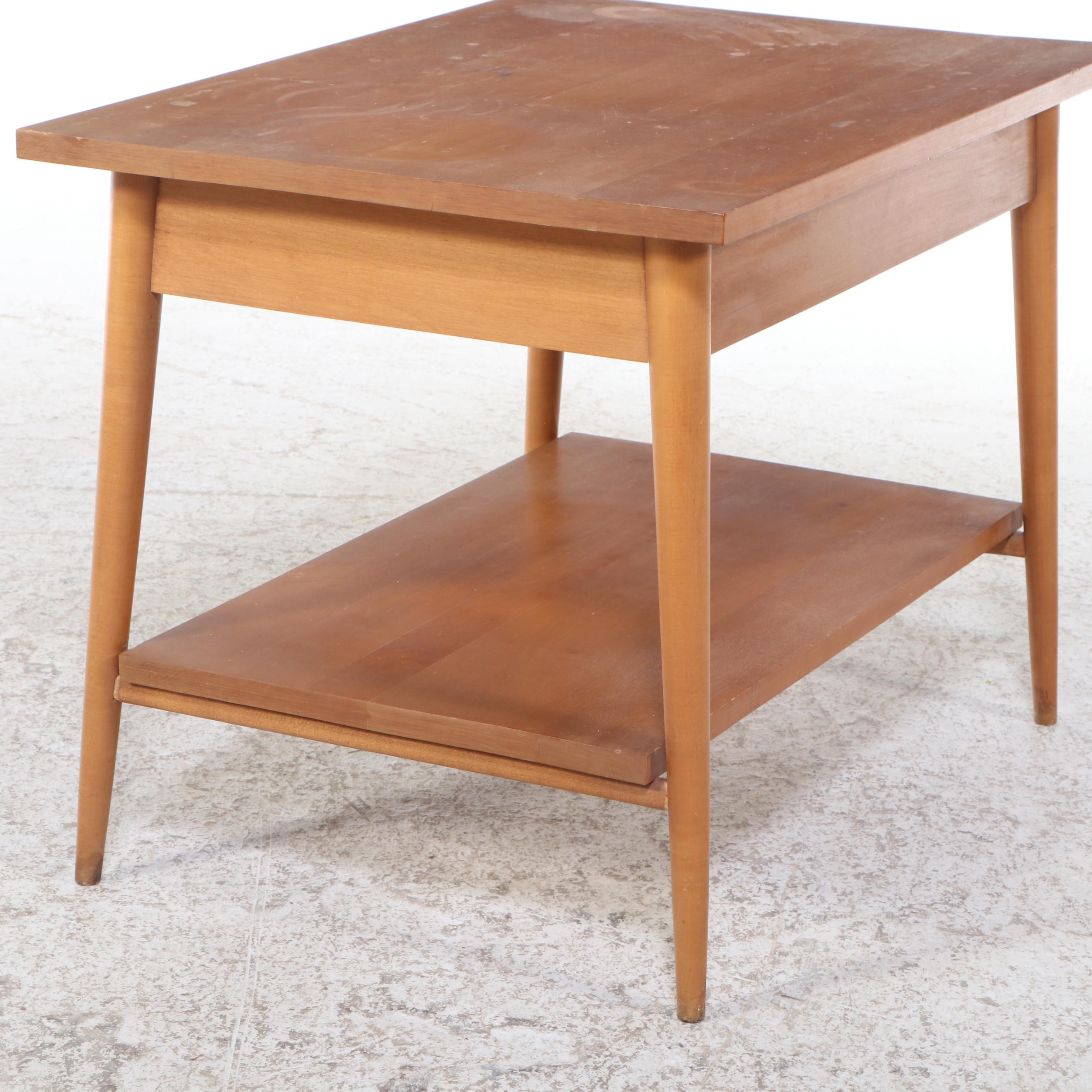 Paul McCobb for Planner Group Model 1587 Maple End Table, Mid-20th Century