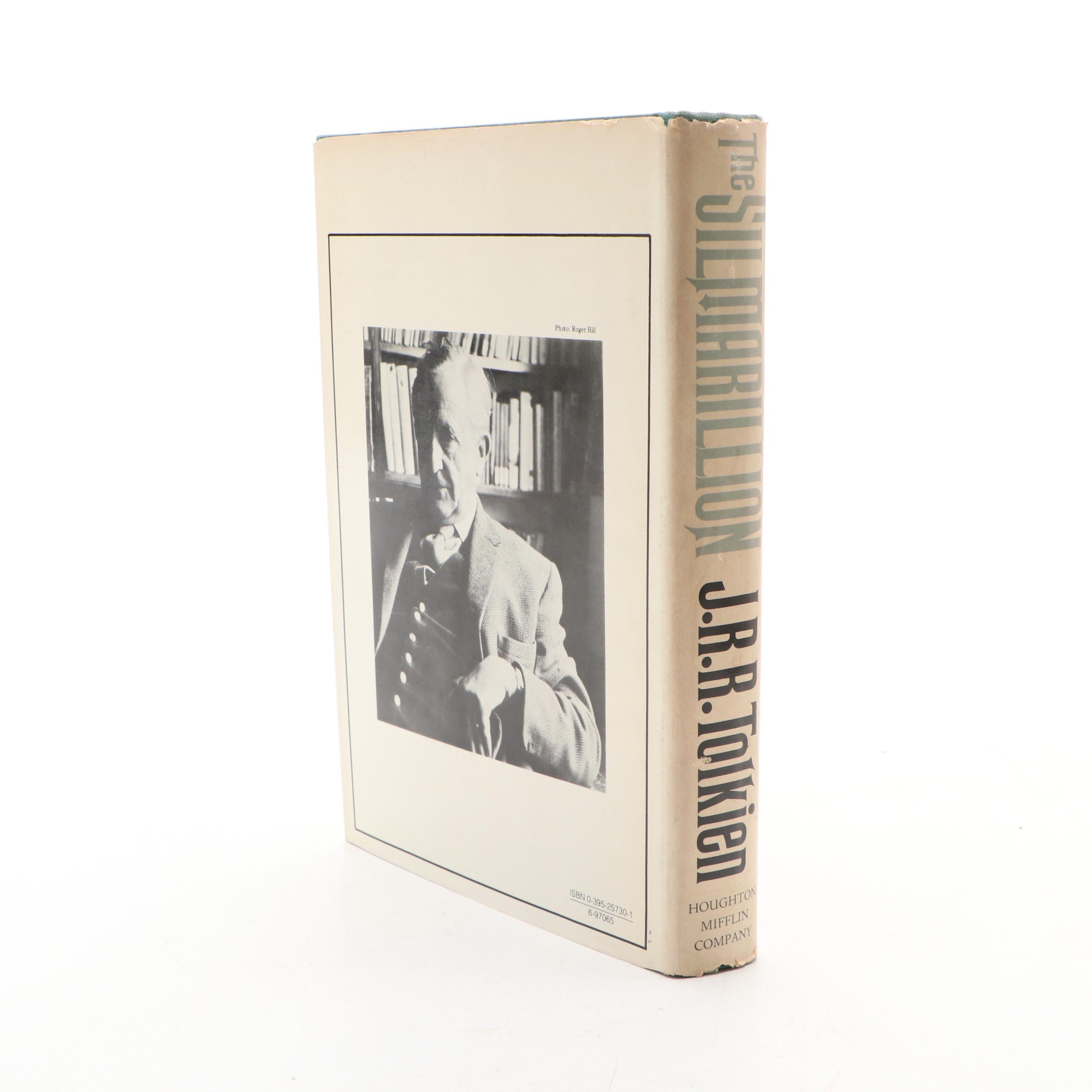 First American Edition "The Silmarillion" by J. R. R. Tolkien with Map, 1977