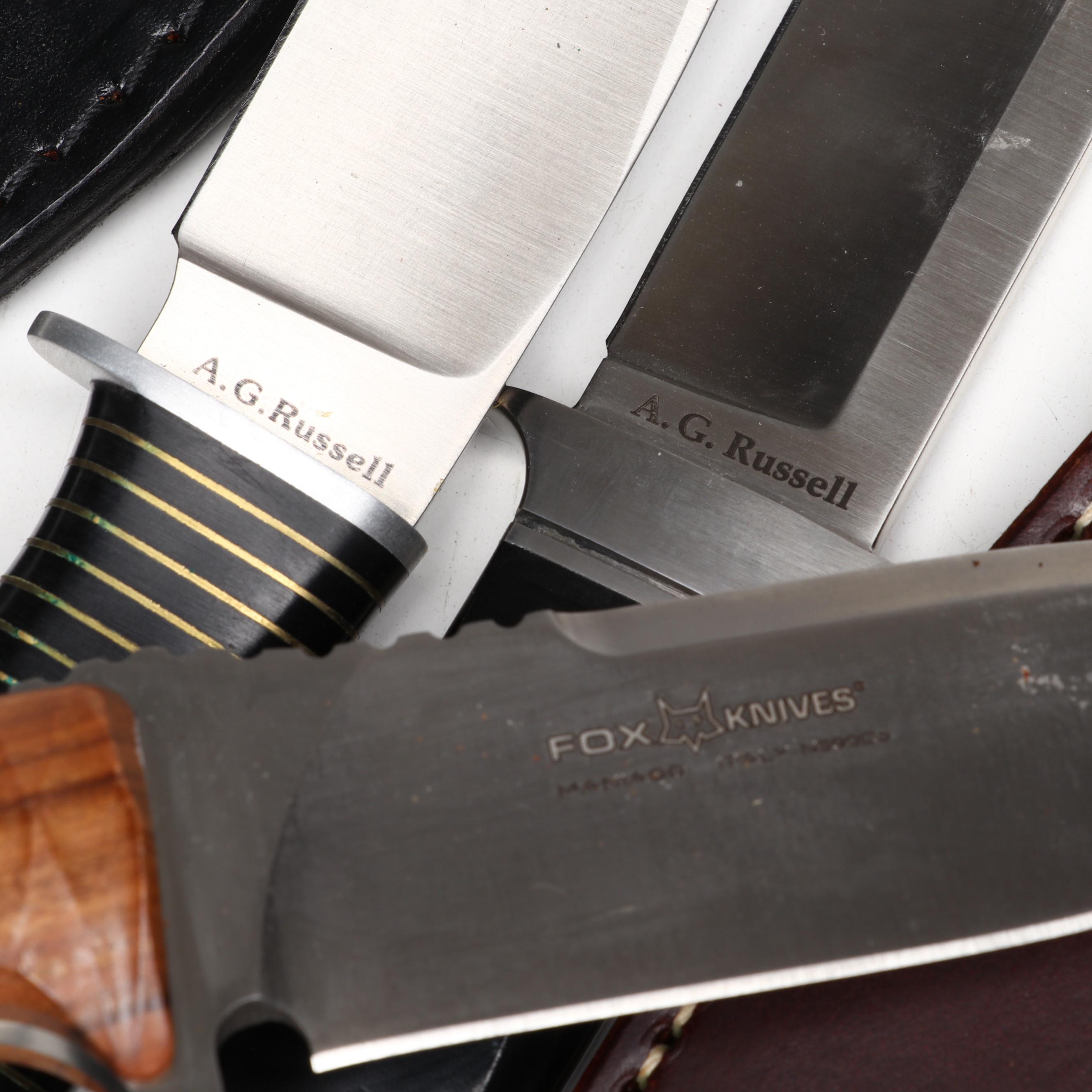 Buck, A. G. Russell, Canal Street Cutlery and More Knives