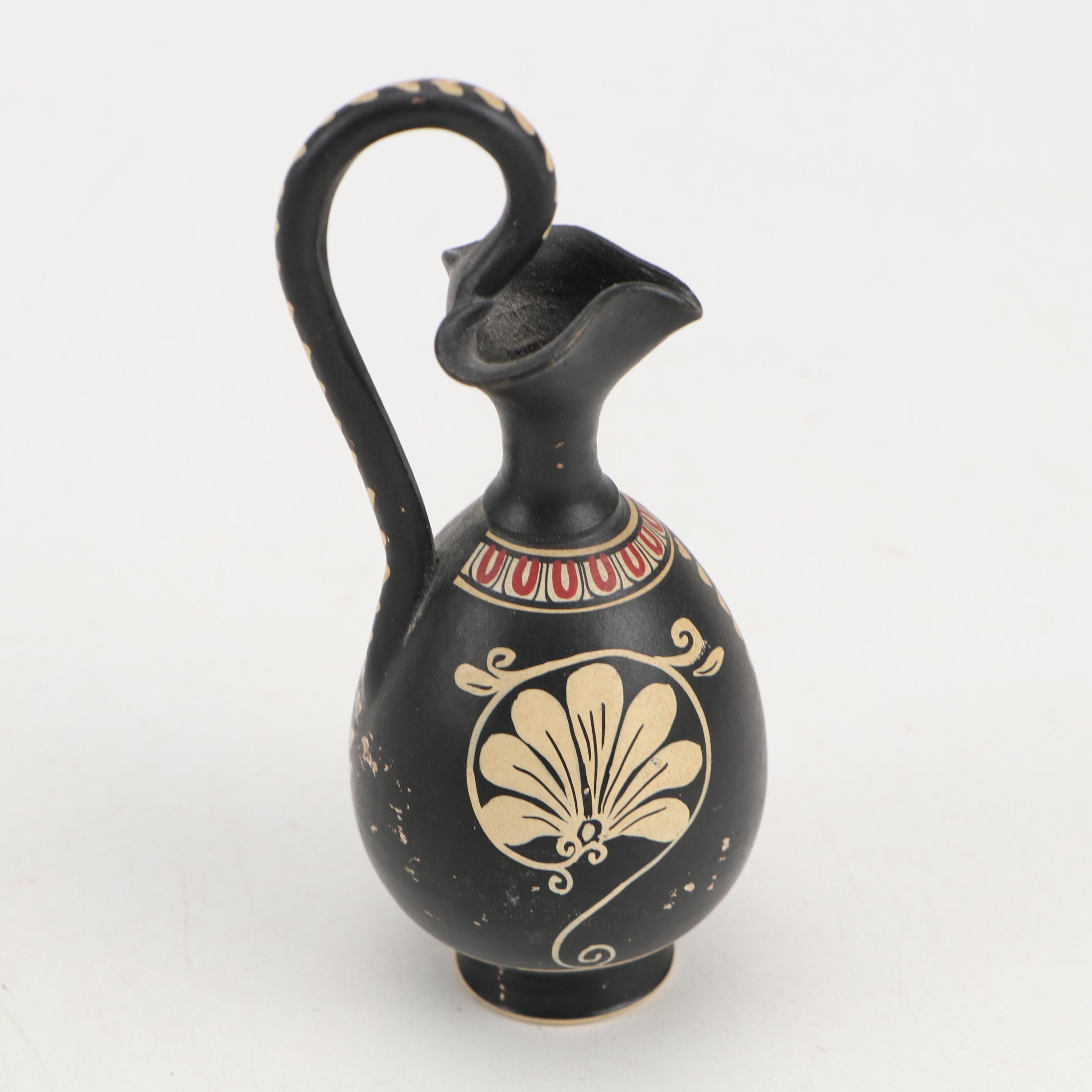 Hand-Painted Greek Classical and Minoan Style Handmade Ceramic Vases and More