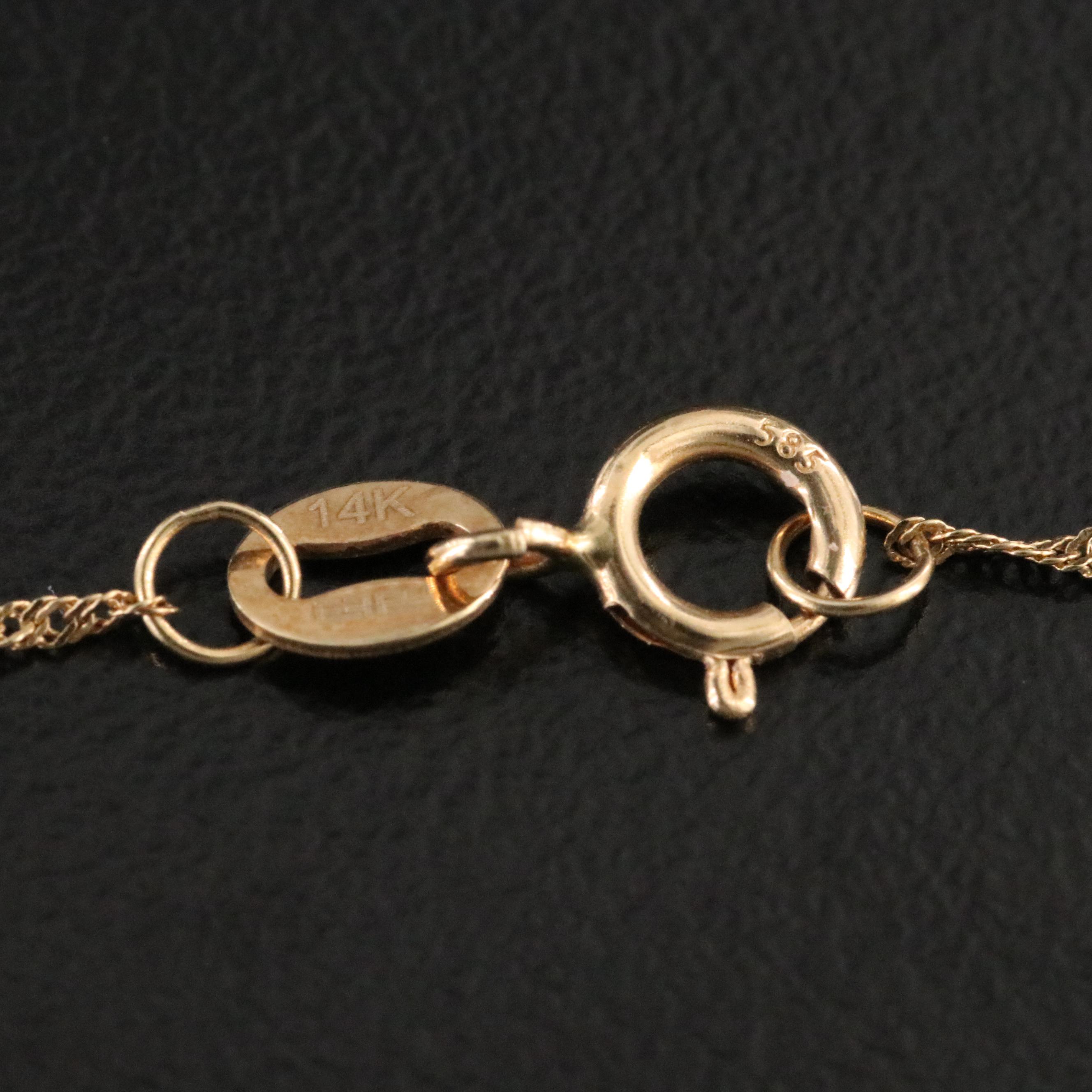 EFFY 14K Pearl Station Necklace