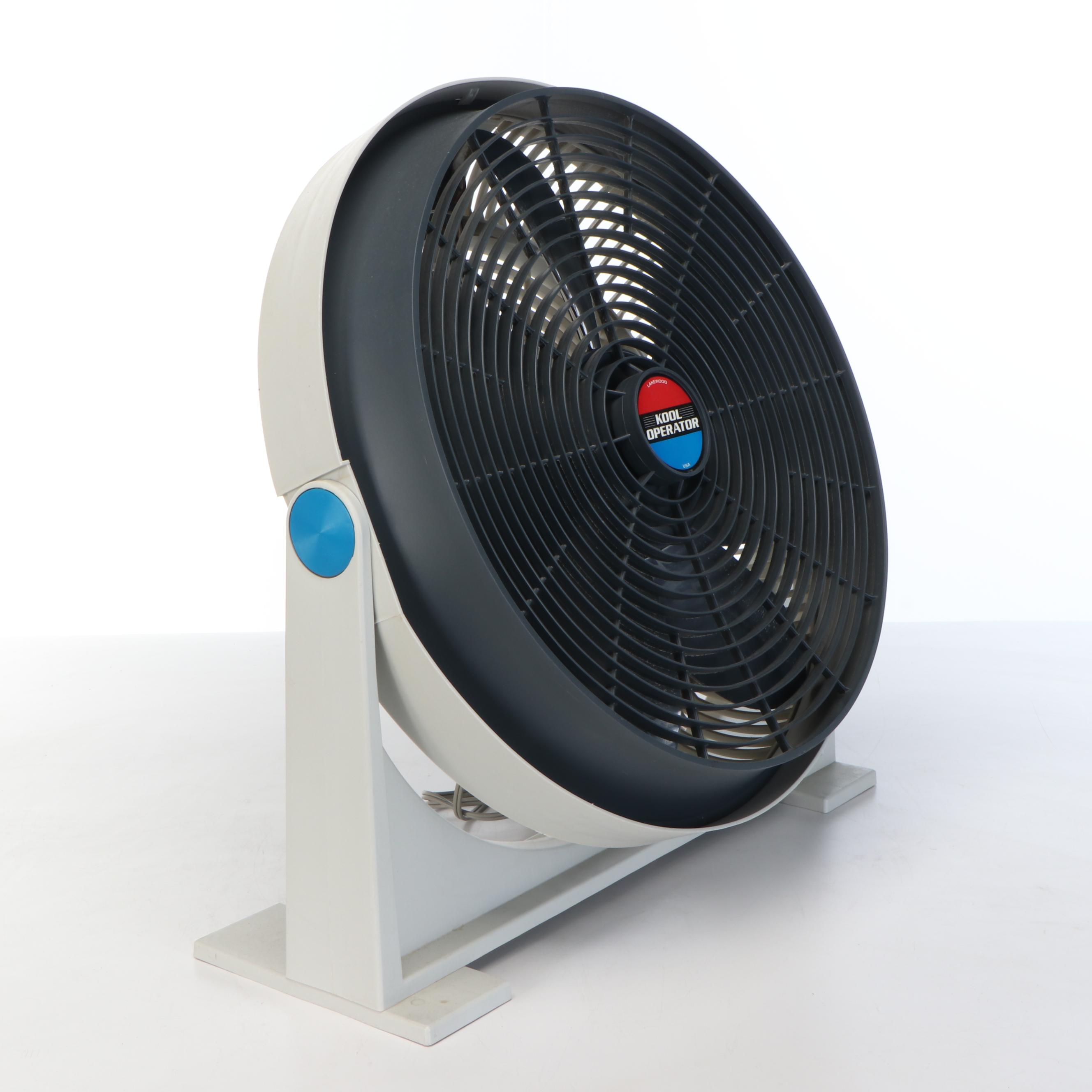 Lakewood "Kool Operator" and Lasko Performance Series Floor Fans