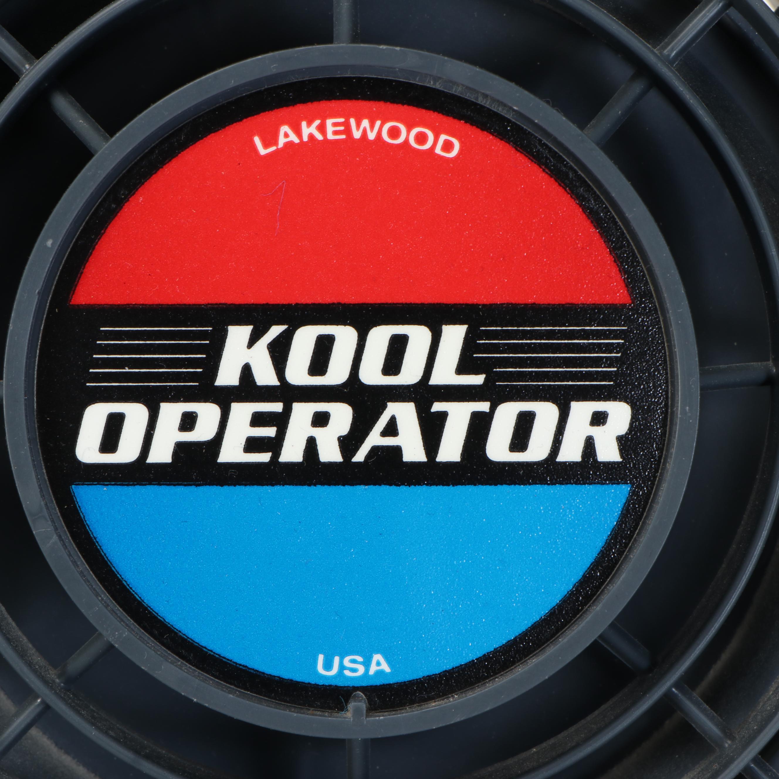 Lakewood "Kool Operator" and Lasko Performance Series Floor Fans