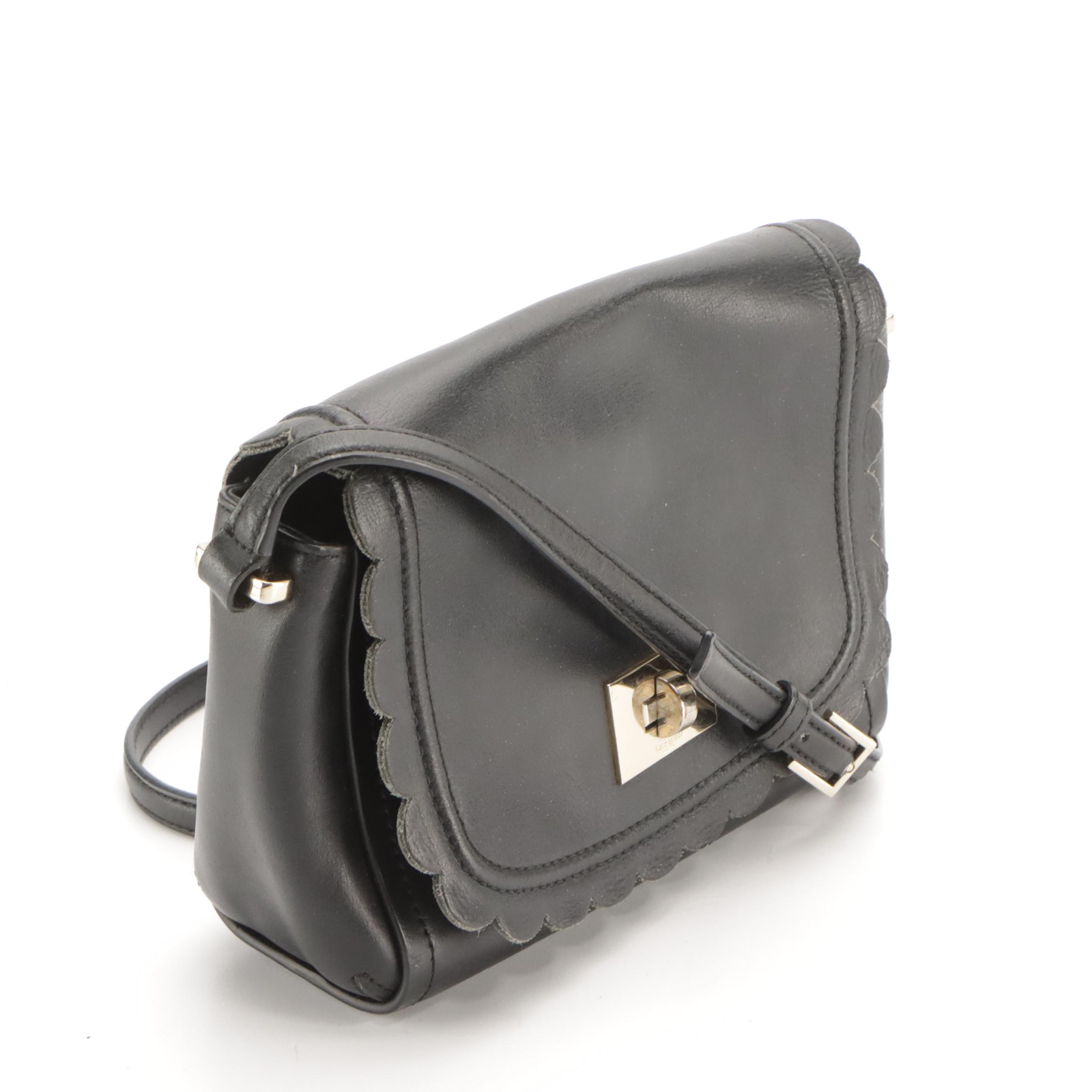 Kate Spade Zani Maple Court Crossbody in Black Leather with Other Handbag