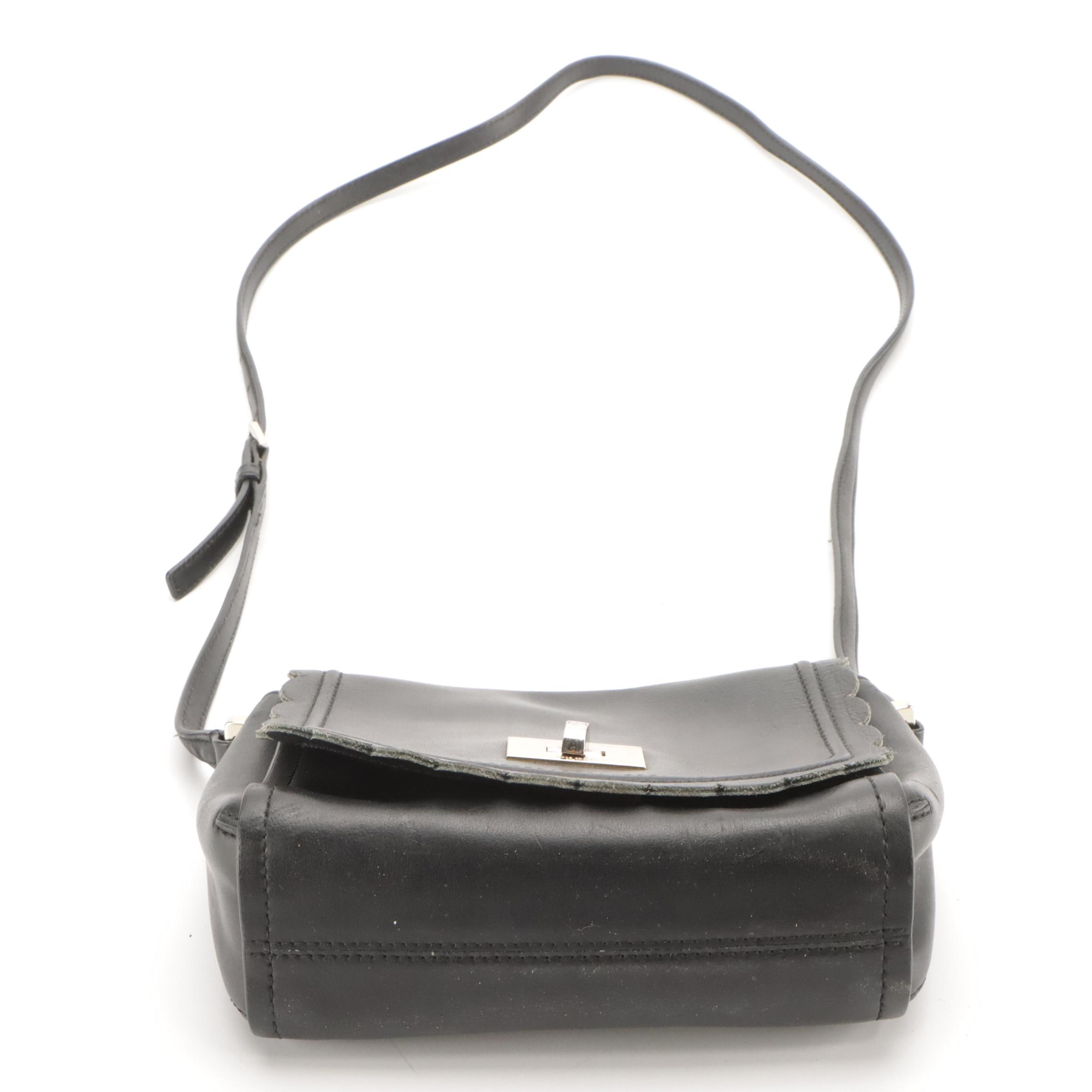 Kate Spade Zani Maple Court Crossbody in Black Leather with Other Handbag