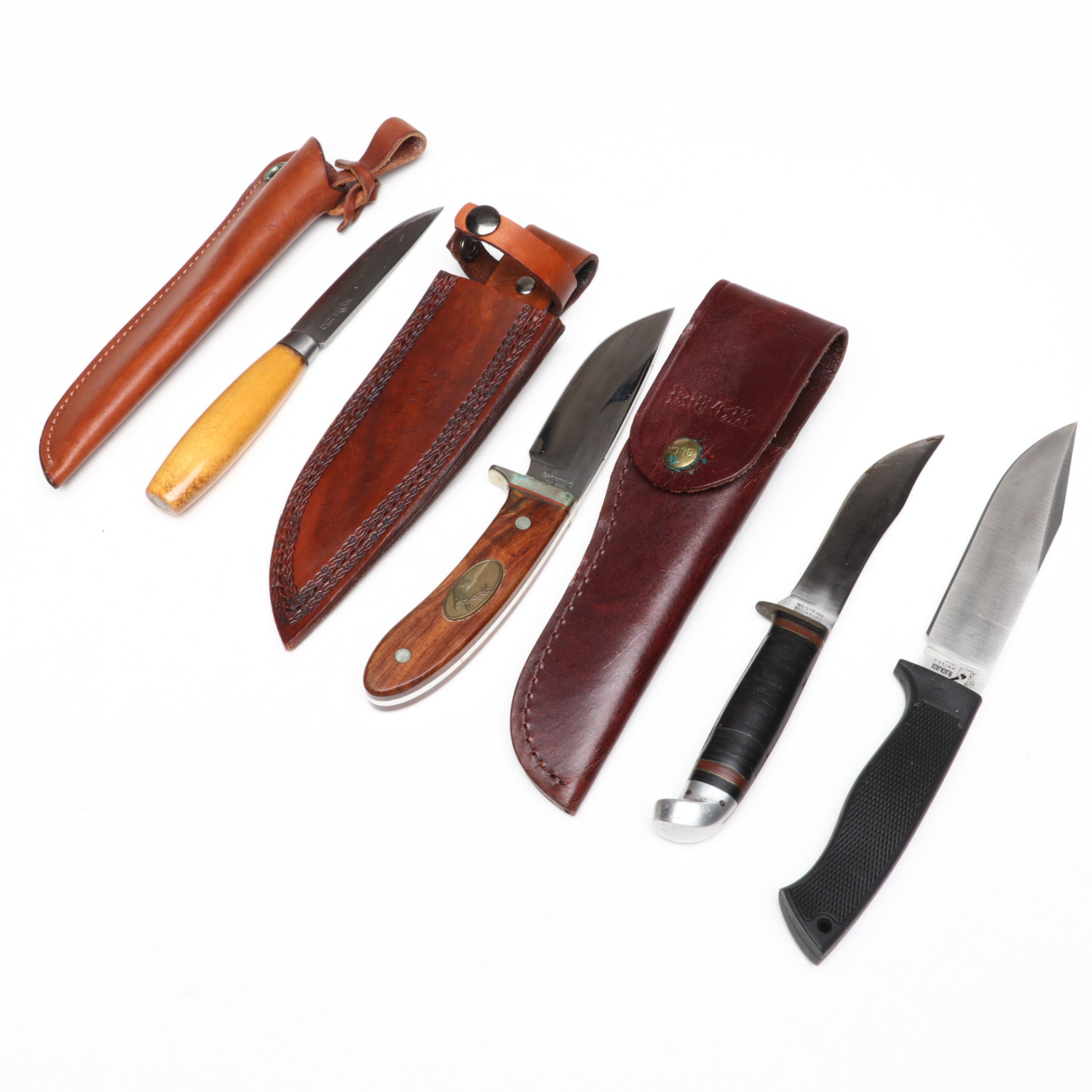 Boker, SOG, Marbles, Buck, Ru-Ko and More Fixed Blade Knives