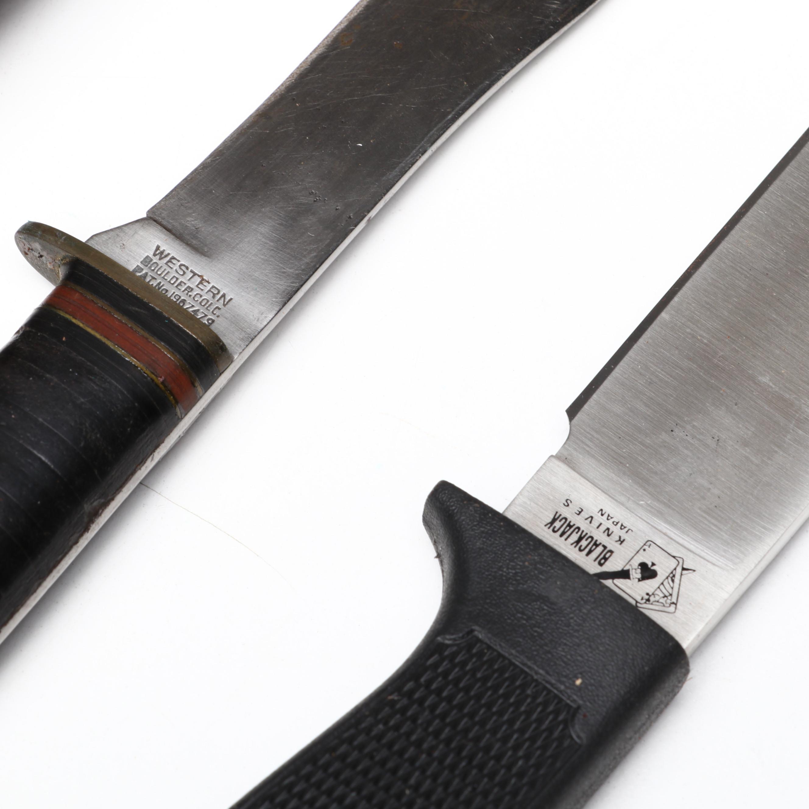 Boker, SOG, Marbles, Buck, Ru-Ko and More Fixed Blade Knives