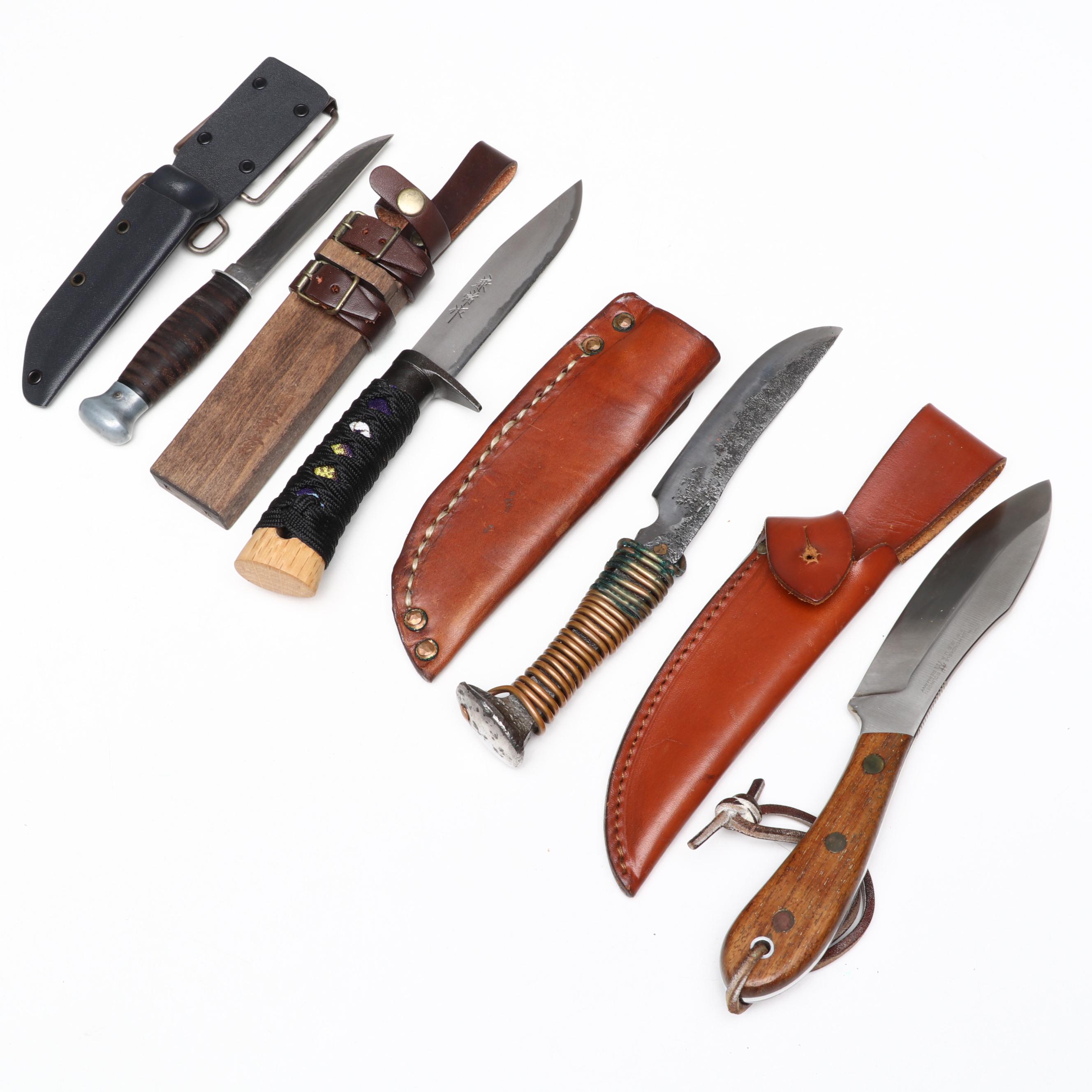 Boker, SOG, Marbles, Buck, Ru-Ko and More Fixed Blade Knives
