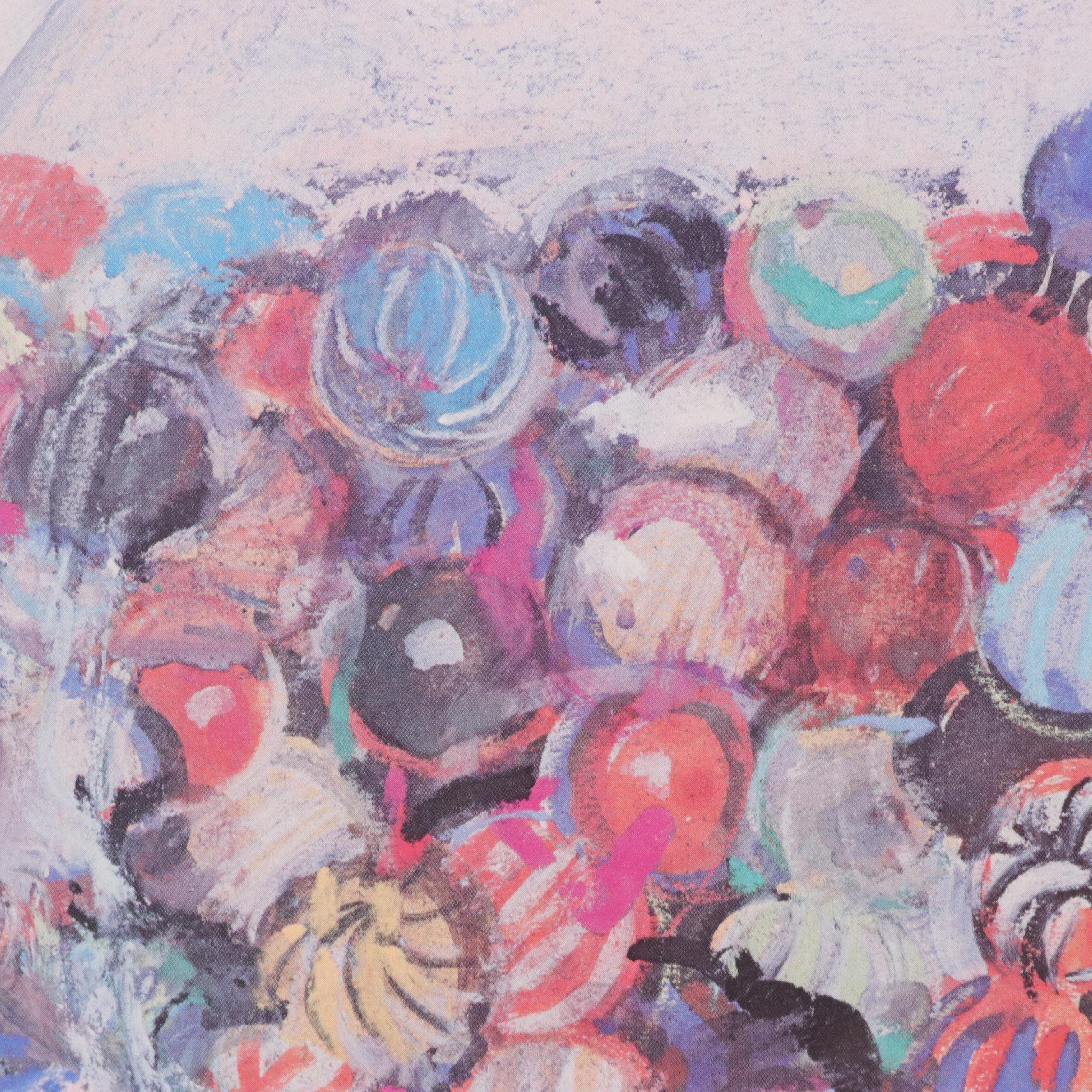 John Berggruen Gallery Exhibition Poster "Wayne Thiebaud," 1980