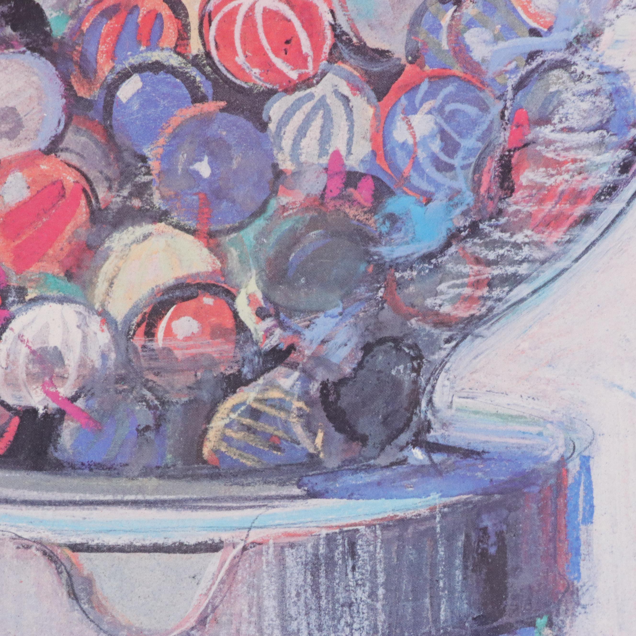 John Berggruen Gallery Exhibition Poster "Wayne Thiebaud," 1980