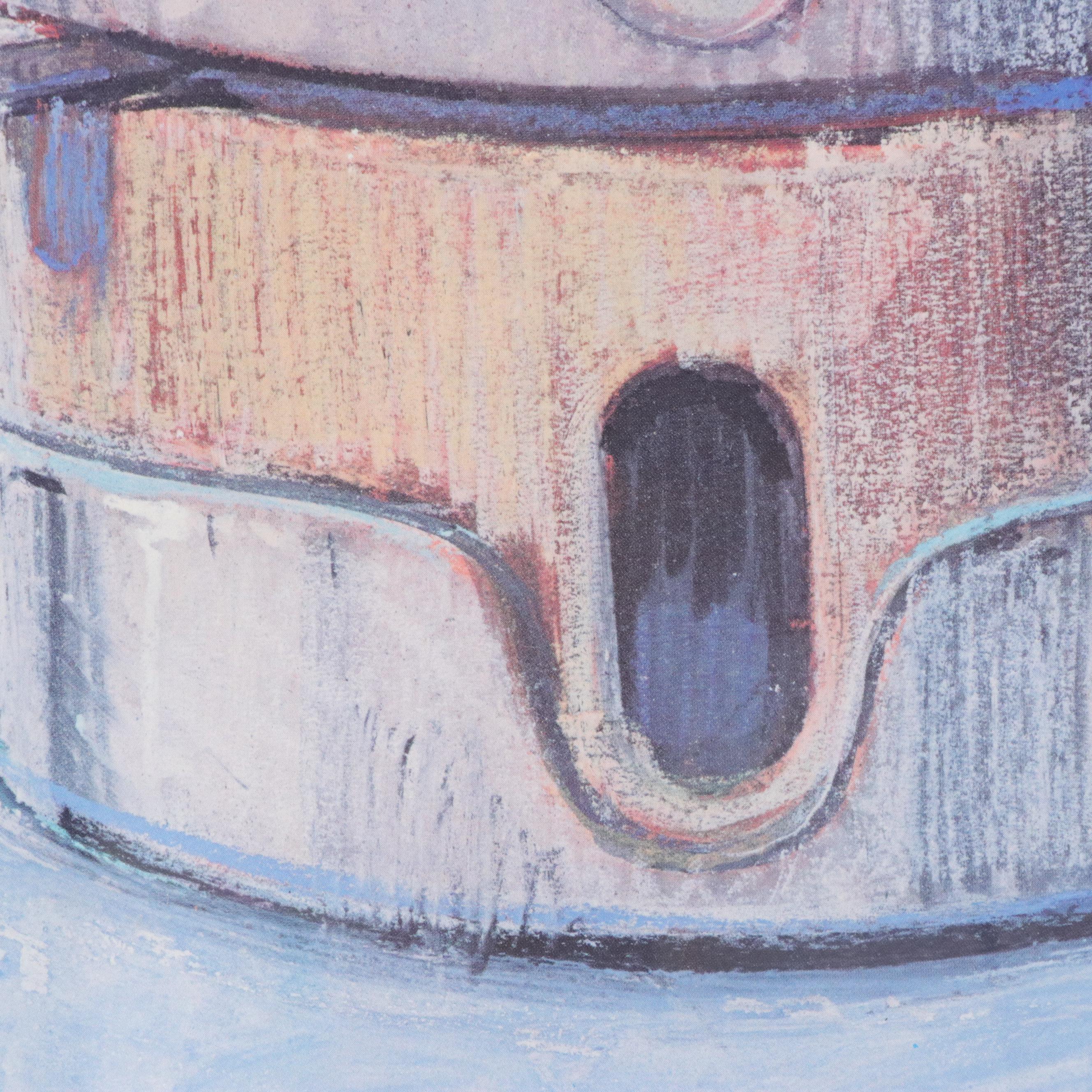 John Berggruen Gallery Exhibition Poster "Wayne Thiebaud," 1980