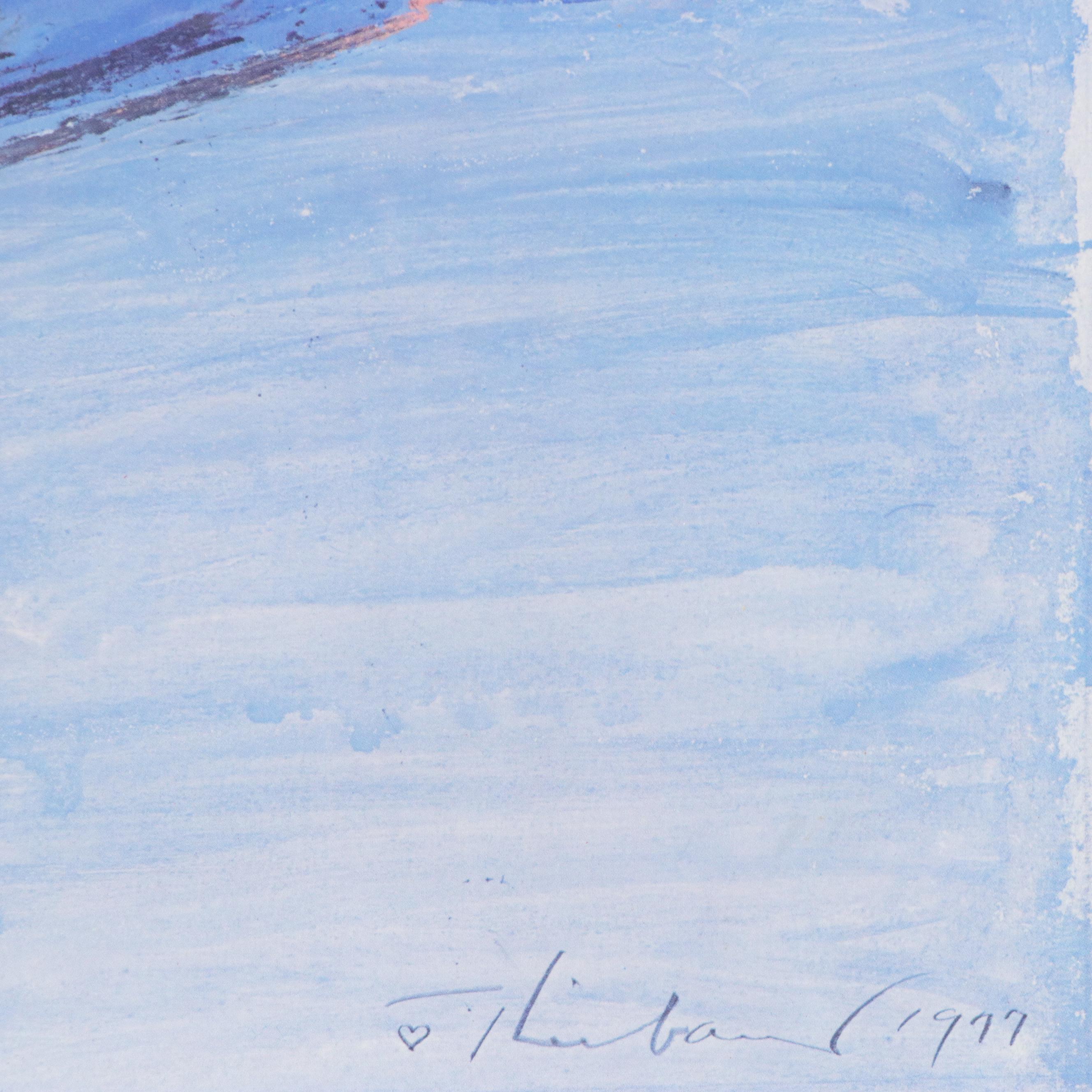 John Berggruen Gallery Exhibition Poster "Wayne Thiebaud," 1980