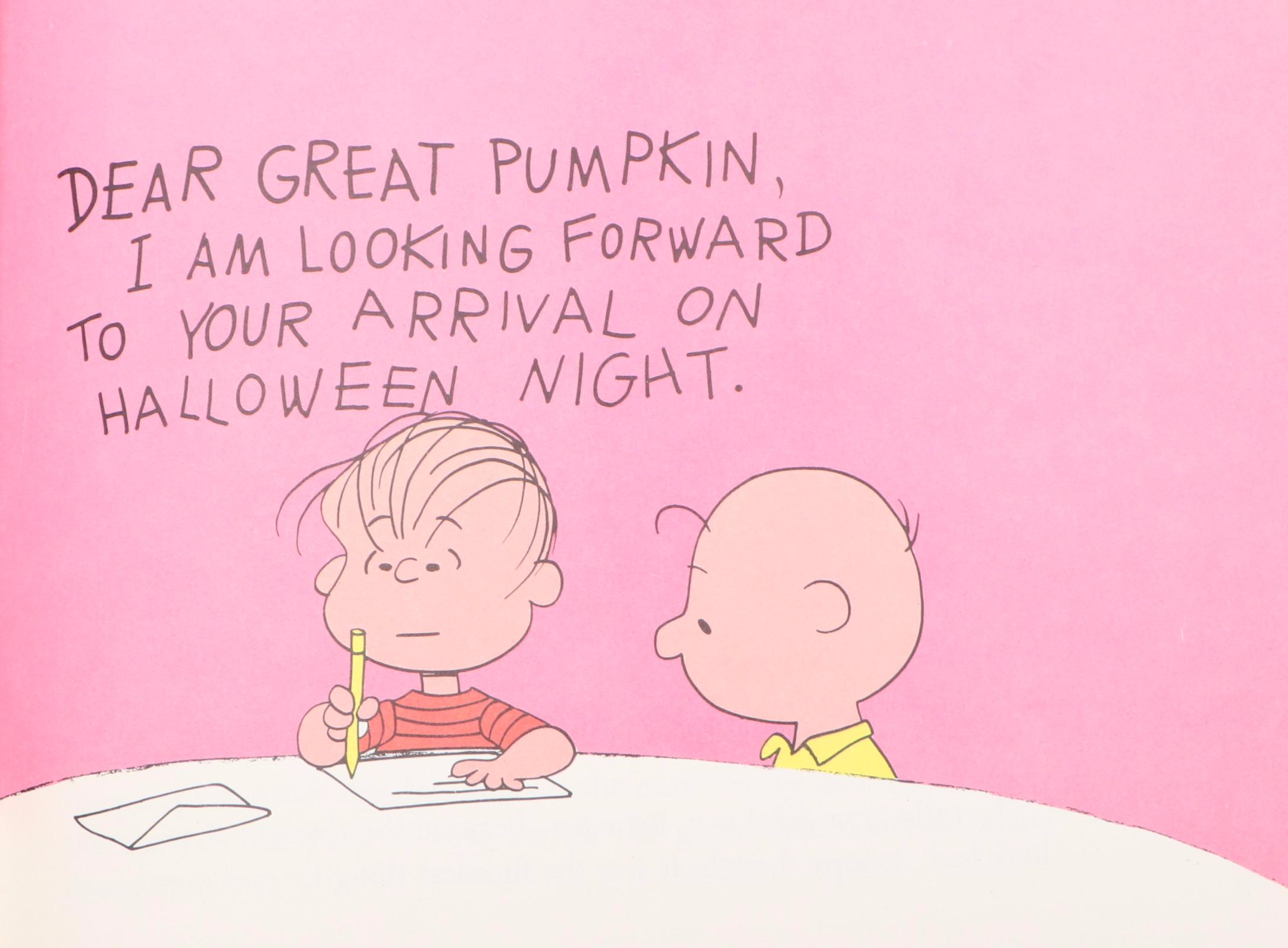First Edition "It's The Great Pumpkin, Charlie Brown" by Charles M. Schulz, 1967