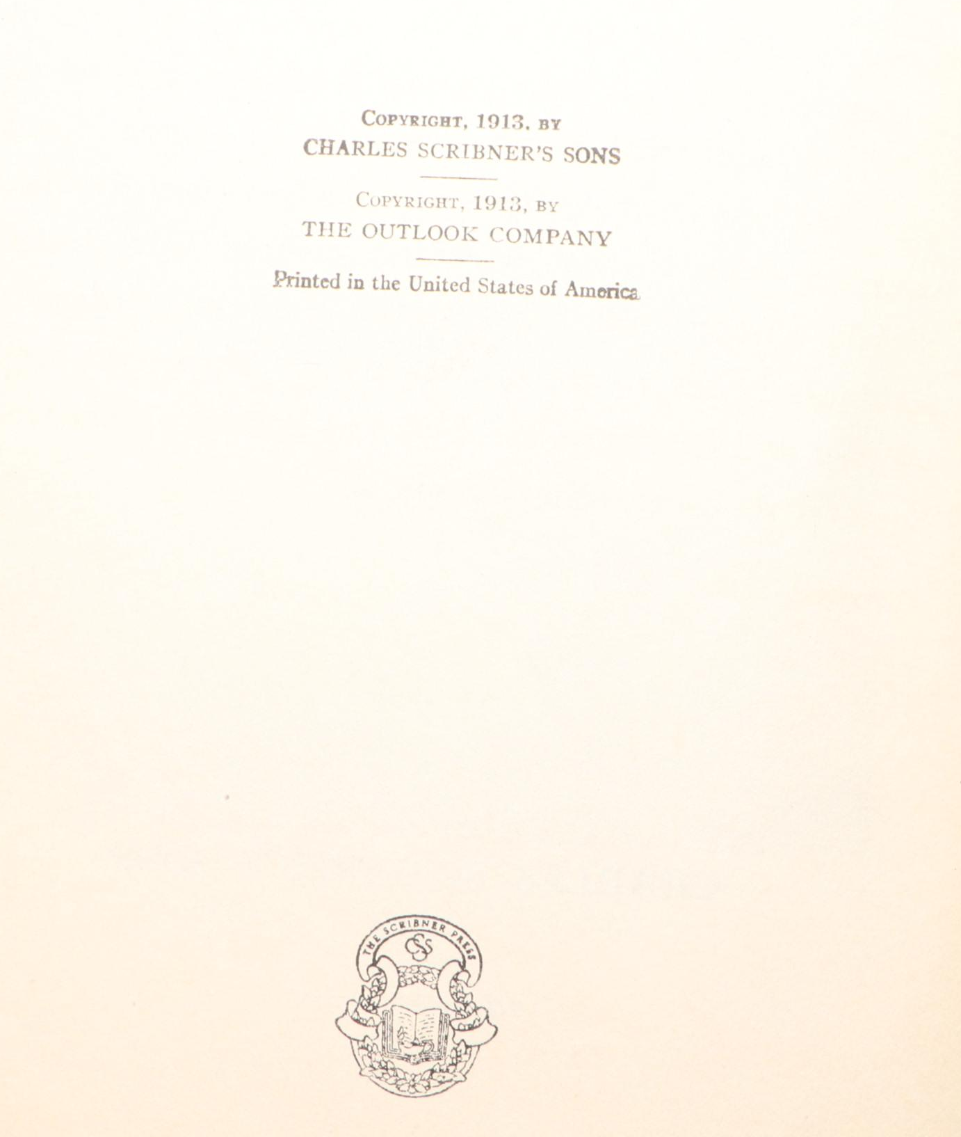 "Theodore Roosevelt: An Autobiography" by Theodore Roosevelt, 1926