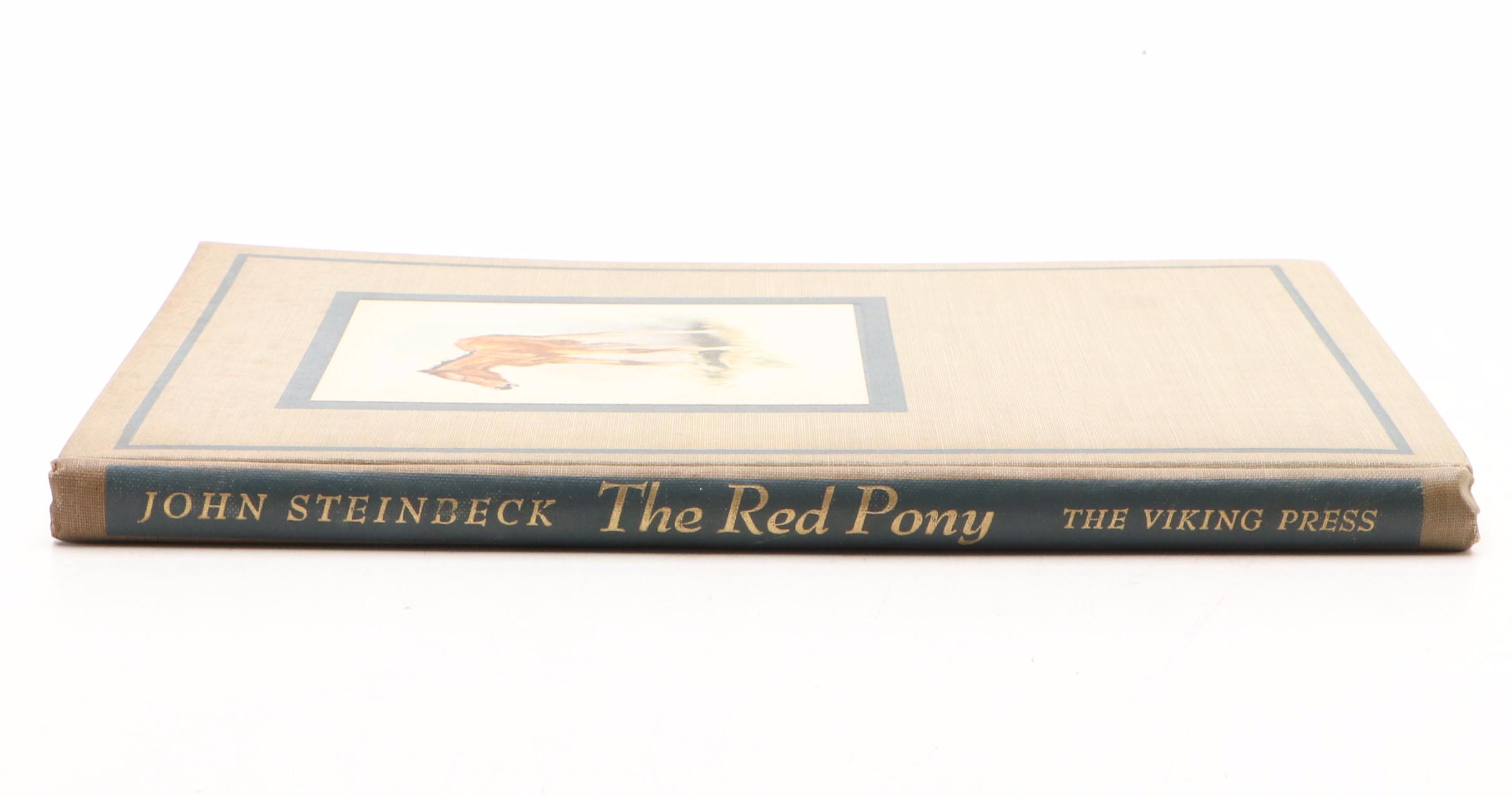First Illustrated Edition "The Red Pony" by John Steinbeck, 1945