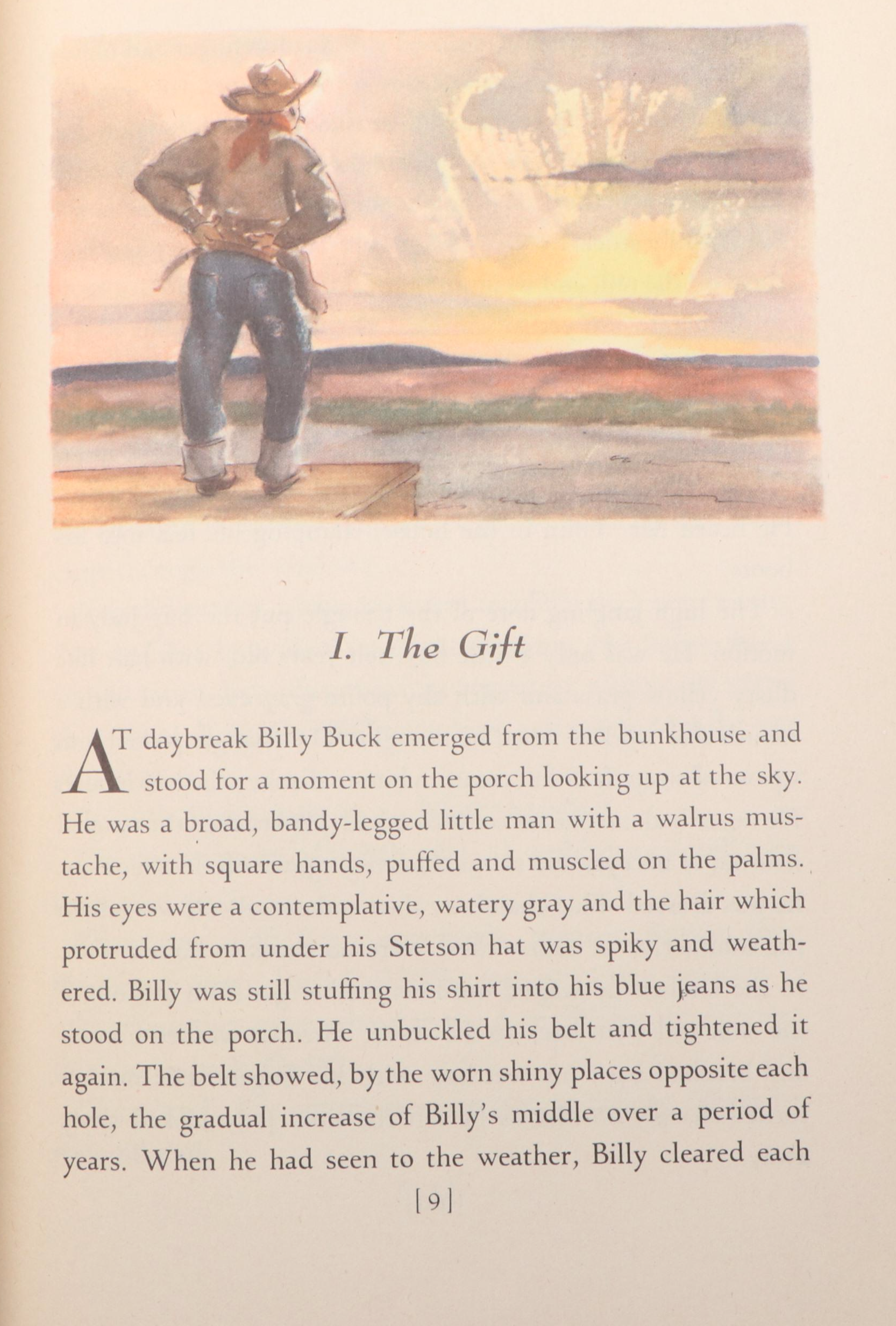 First Illustrated Edition "The Red Pony" by John Steinbeck, 1945