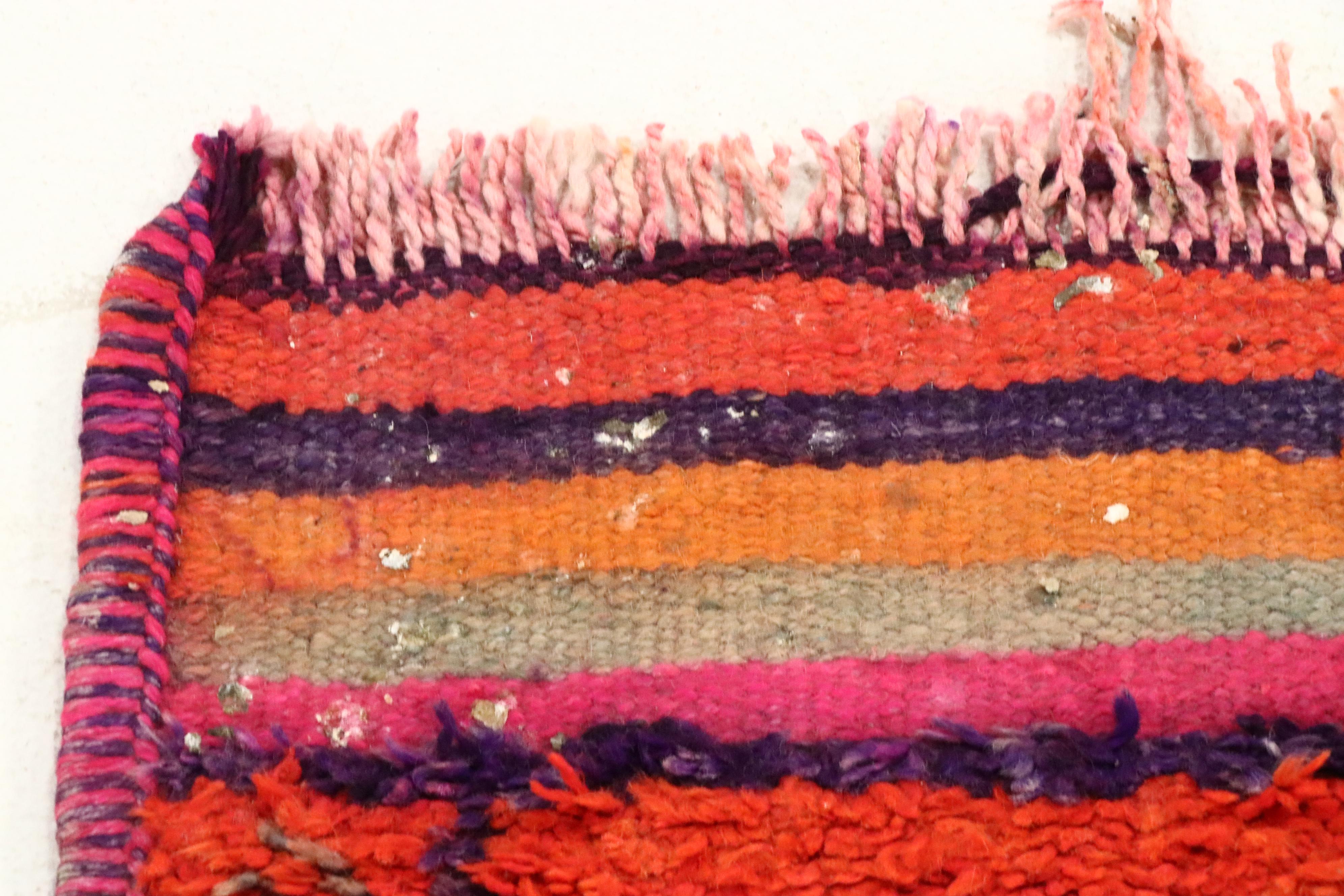 3' x 9'8 Hand-Knotted Moroccan Carpet Runner