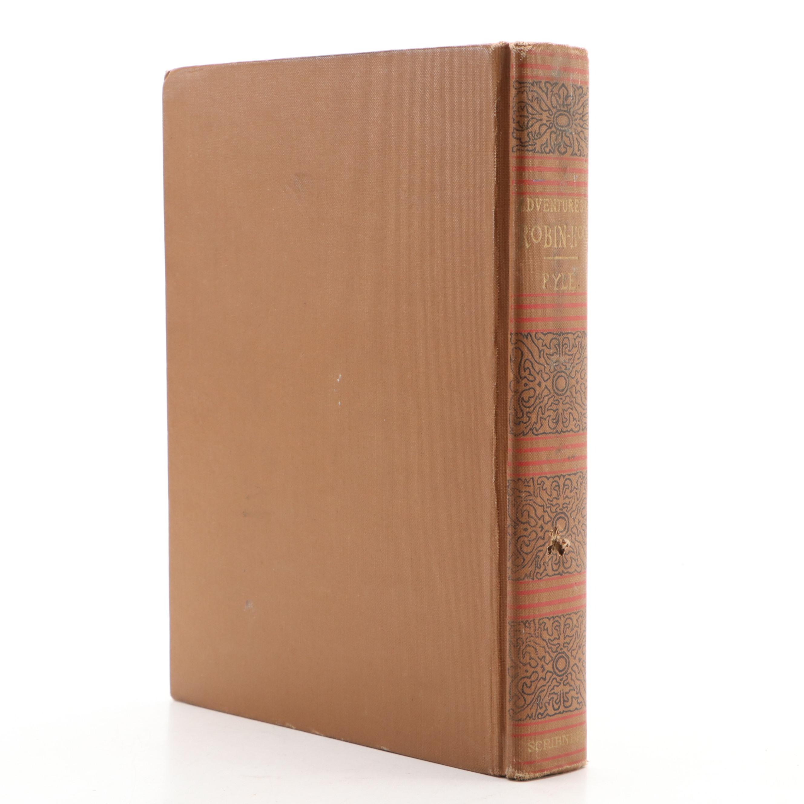 Illustrated "The Merry Adventures of Robin Hood" by Howard Pyle, 1929