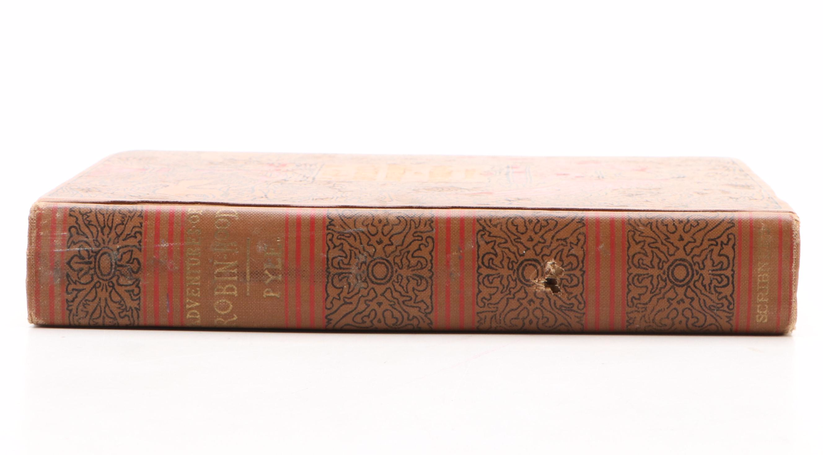 Illustrated "The Merry Adventures of Robin Hood" by Howard Pyle, 1929