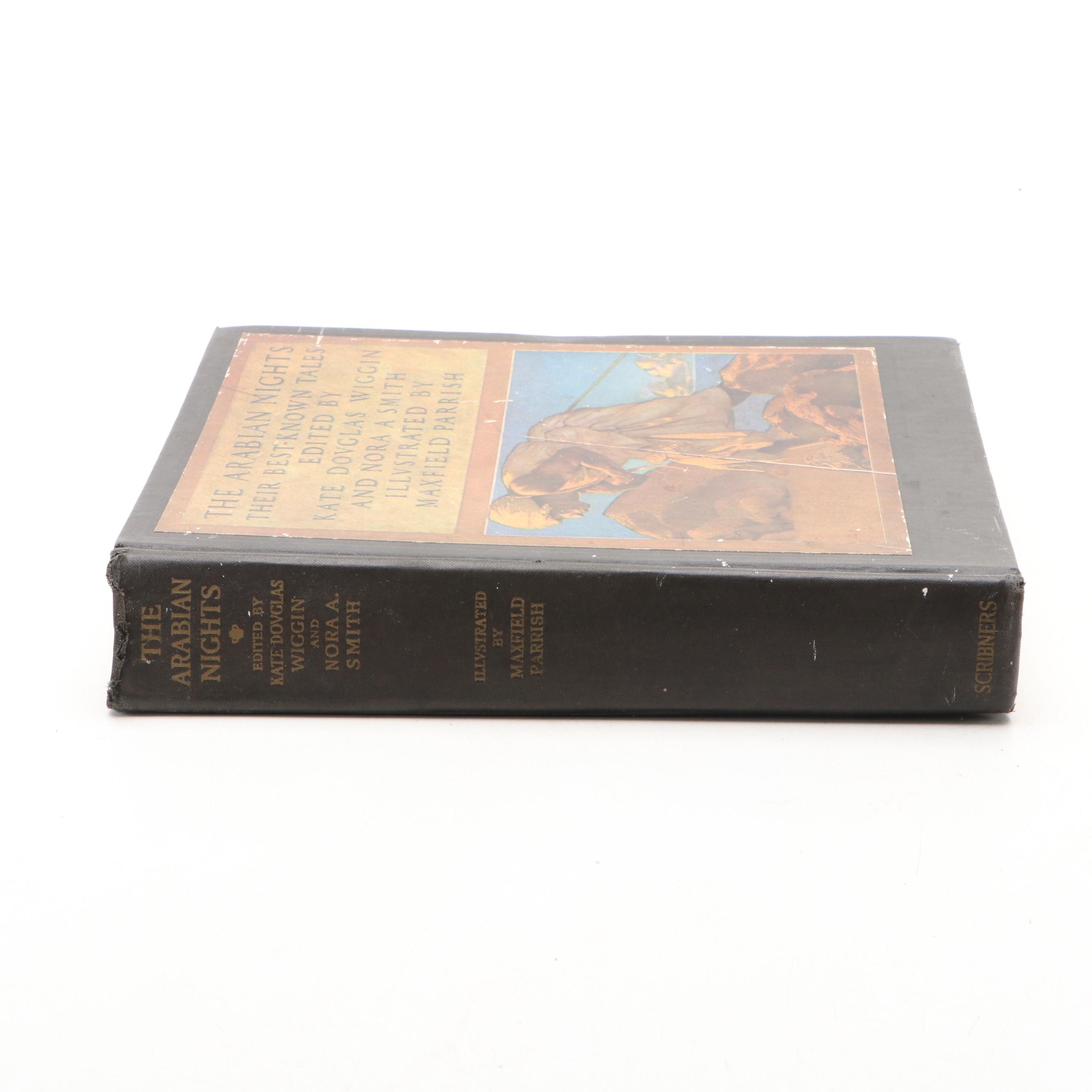 Maxfield Parrish Illustrated "The Arabian Nights" Edited by Wiggin and Smith