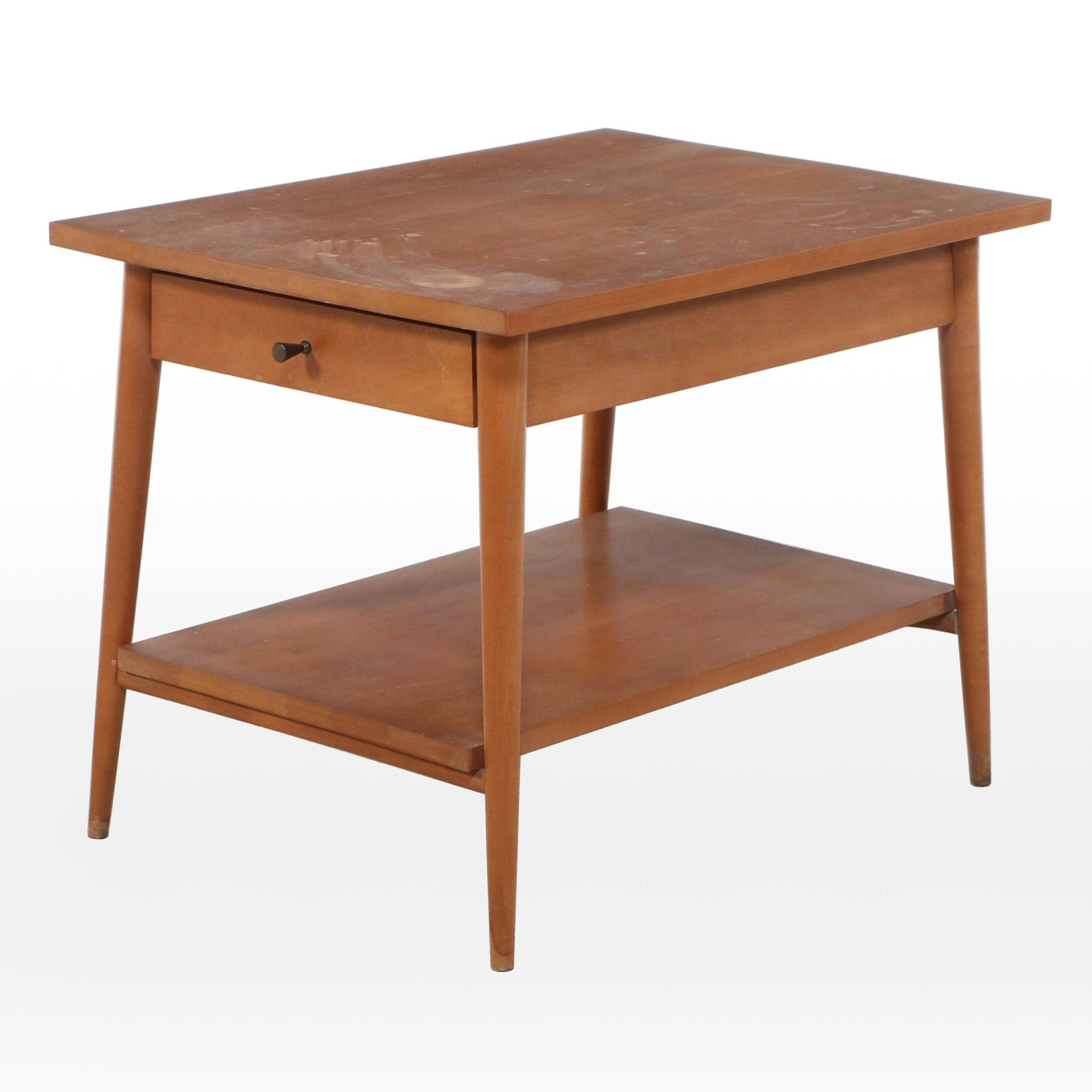 Paul McCobb for Planner Group Model 1587 Maple End Table, Mid-20th Century
