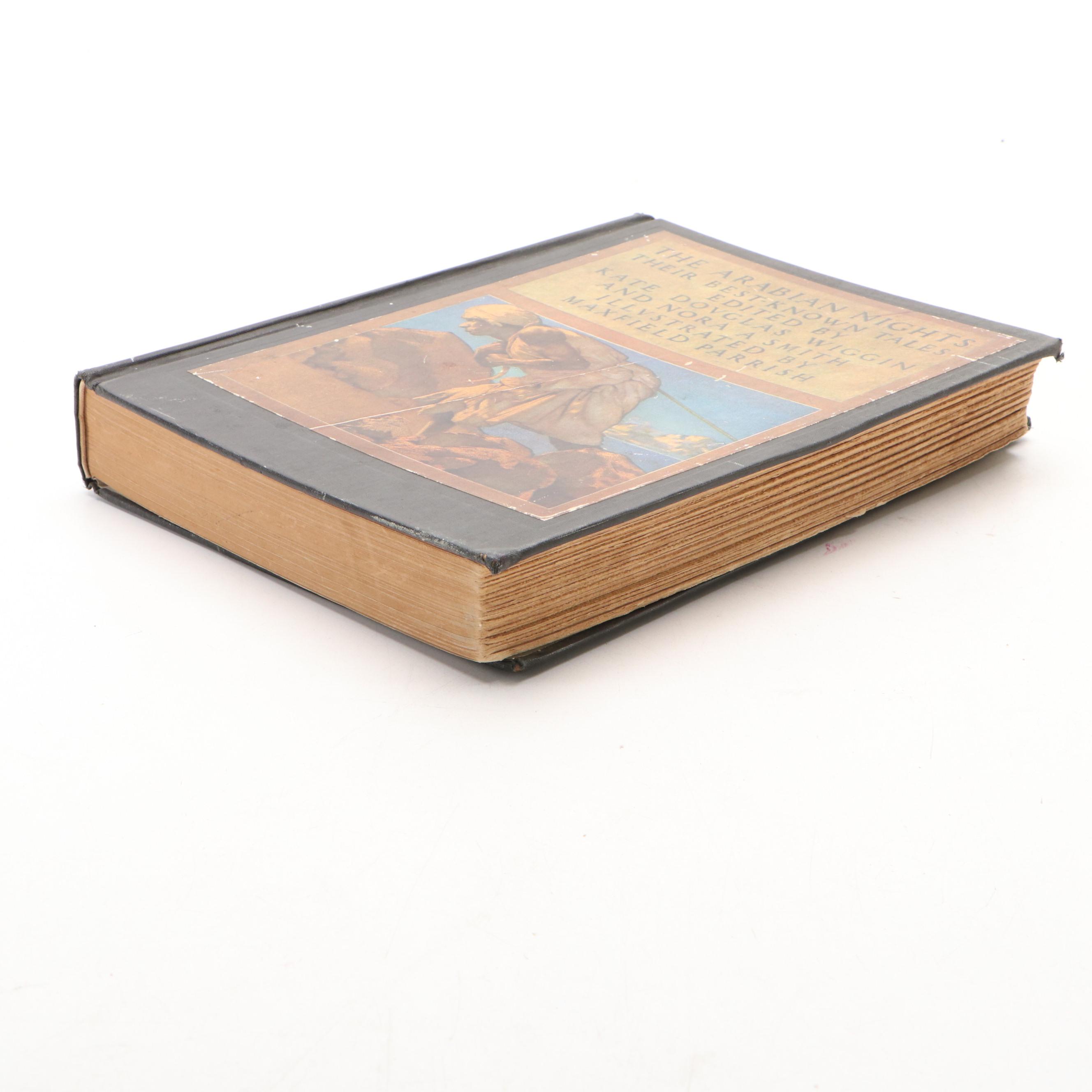 Maxfield Parrish Illustrated "The Arabian Nights" Edited by Wiggin and Smith