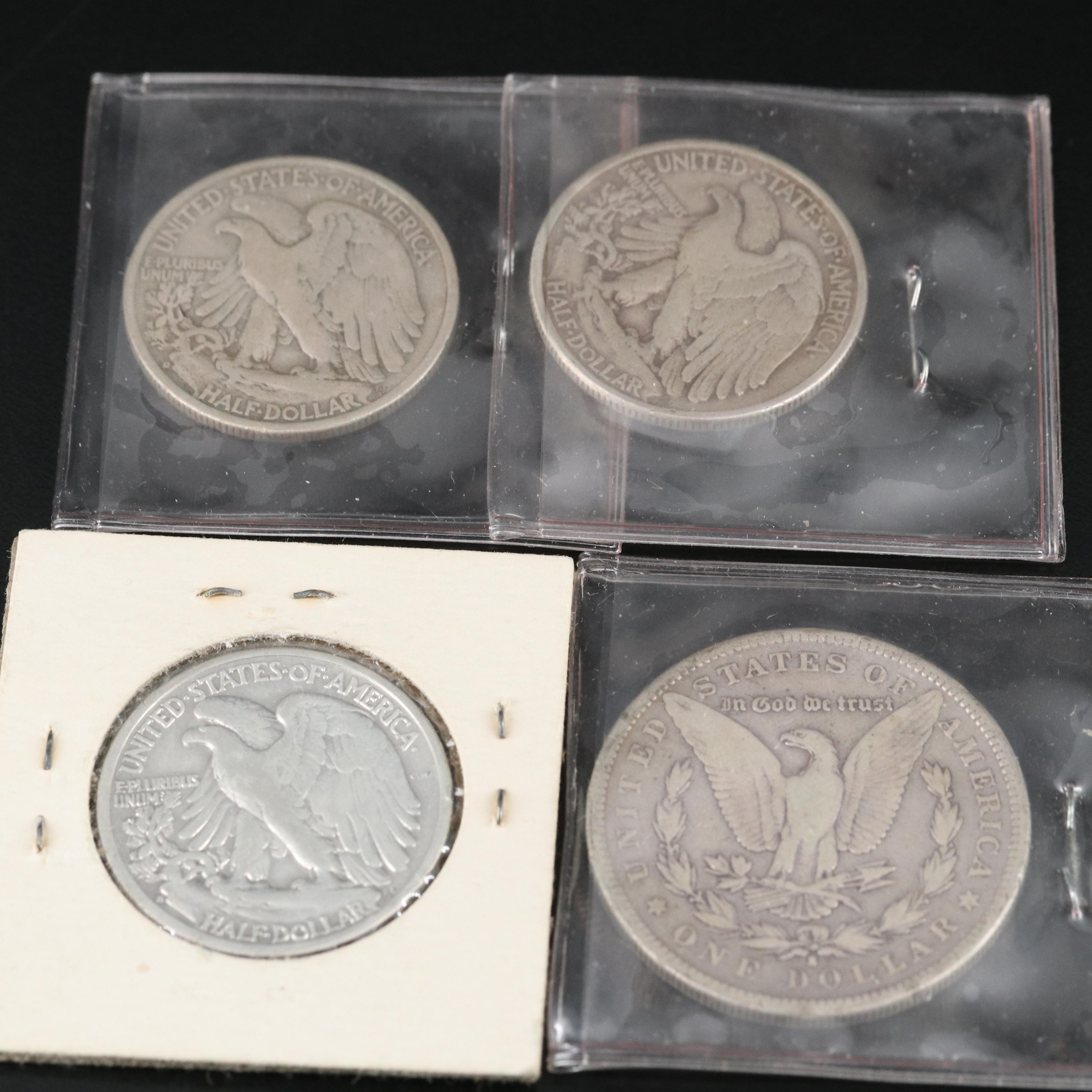 Small Coin Collection Including American Silver and Novelty Items