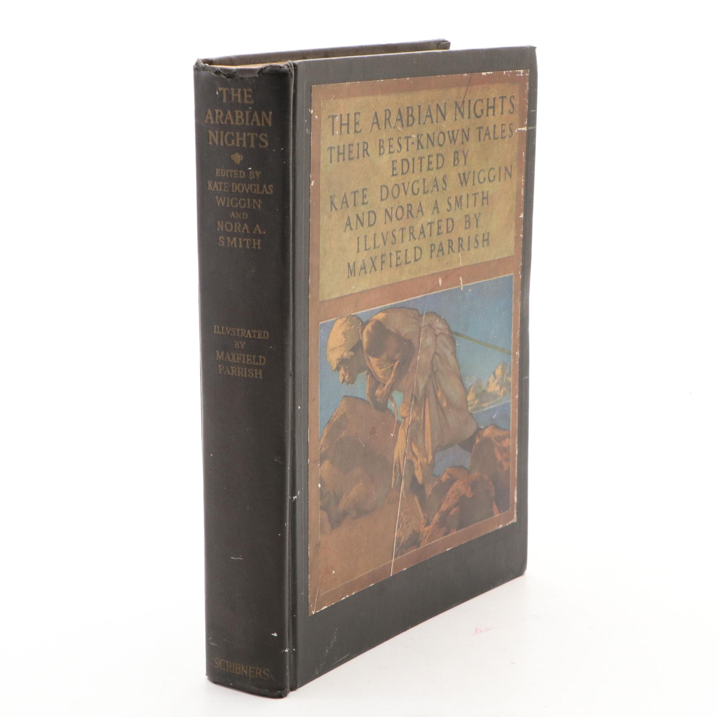 Maxfield Parrish Illustrated "The Arabian Nights" Edited by Wiggin and Smith