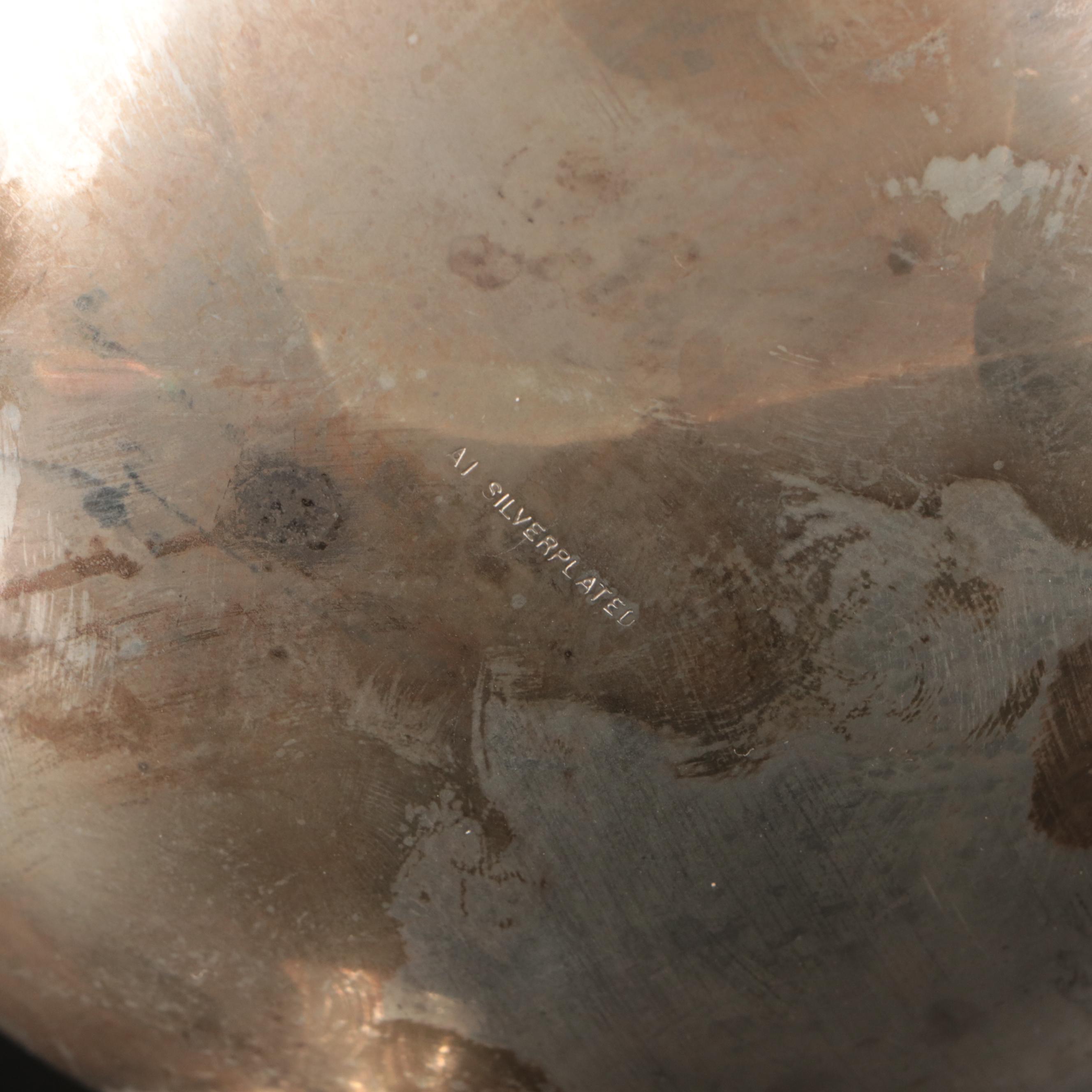 Pairpoint Silver Plate Teapots with Homan Teapot and Pitcher, 20th Century